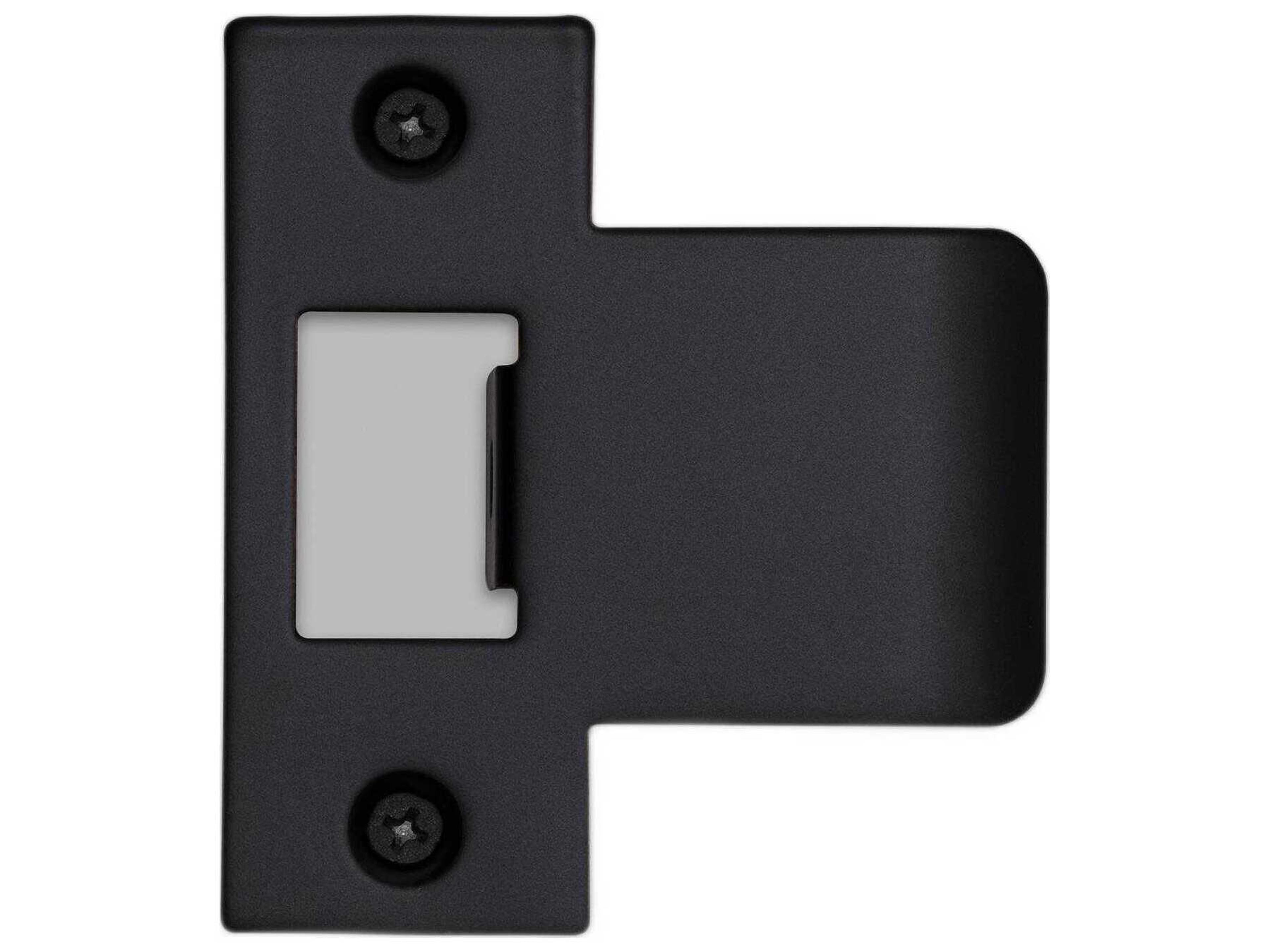 Buster + Punch Black T-Shaped 75mm Strike Plate Kit