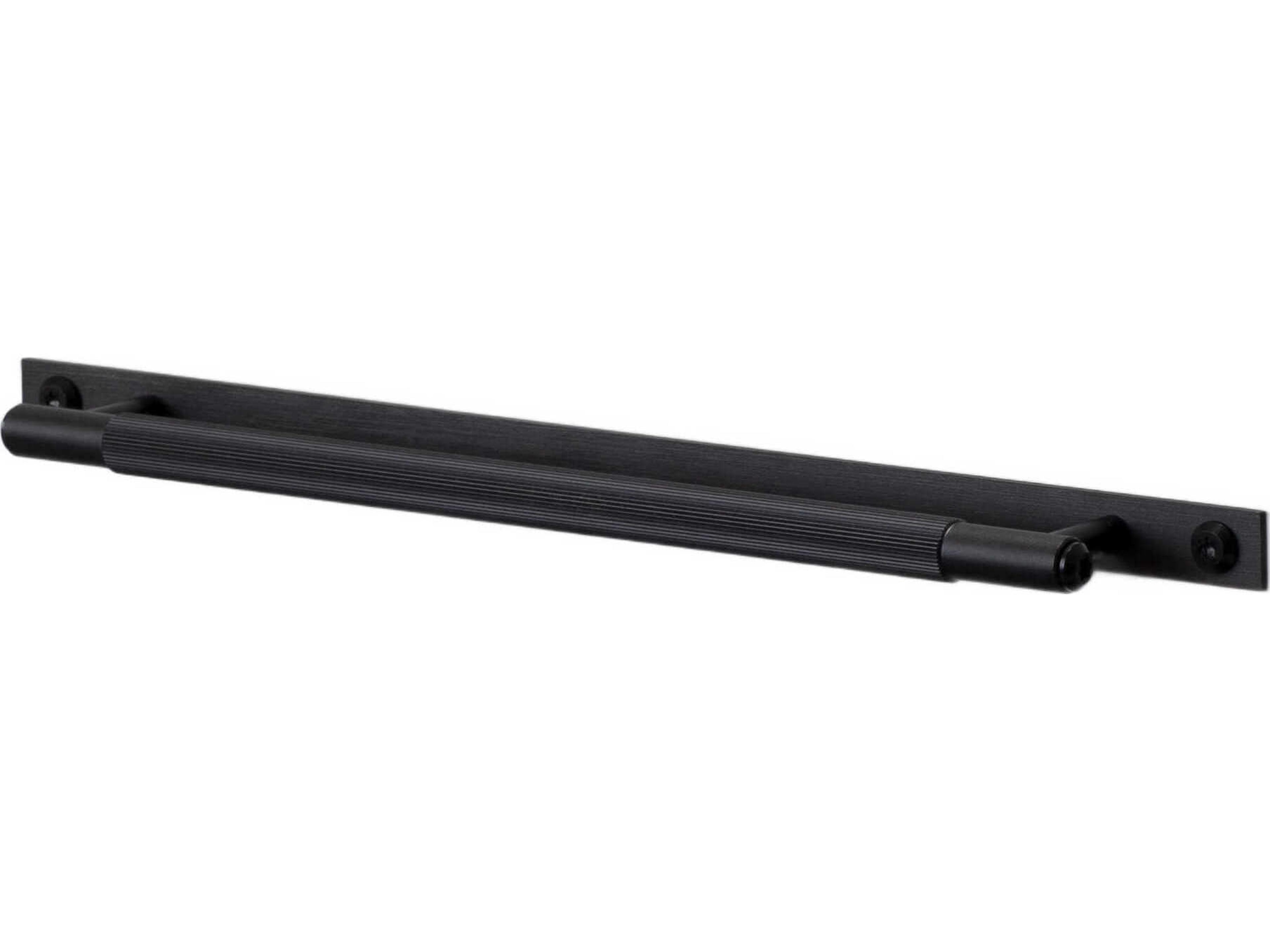 Black Plate Linear Pull Bar