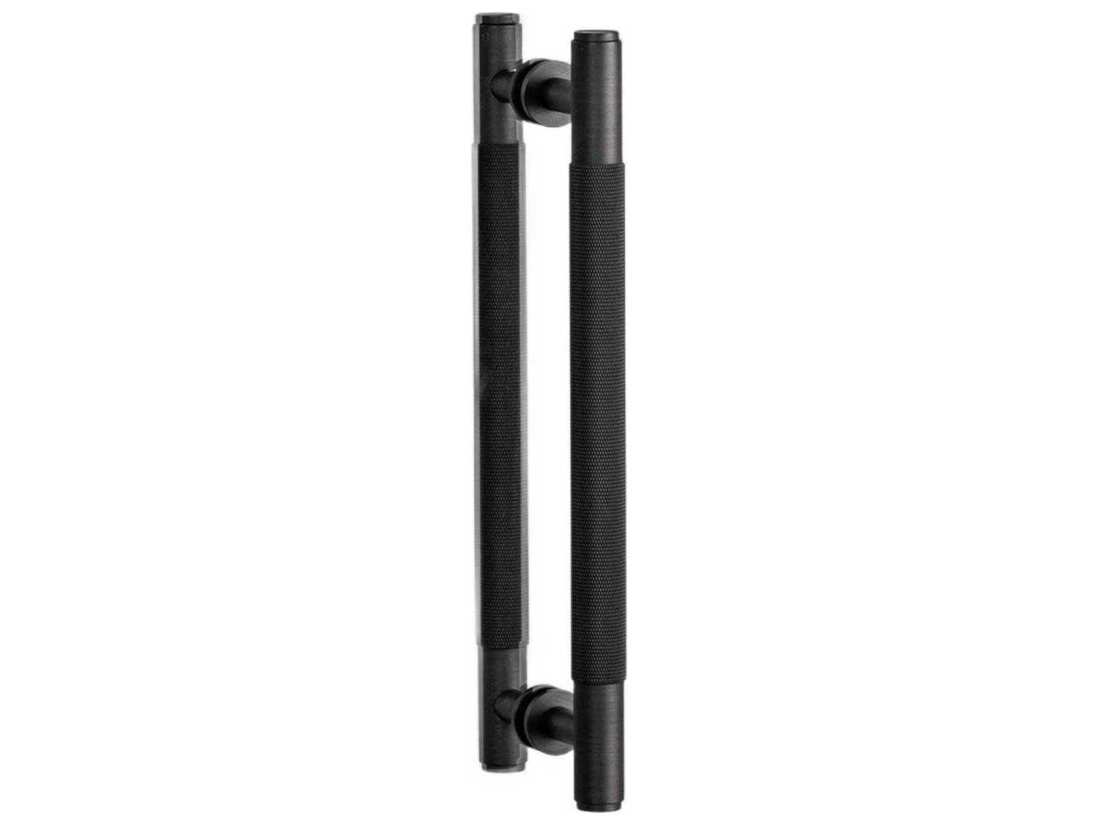 Smoked Bronze Double-Sided Cross Pull Bar