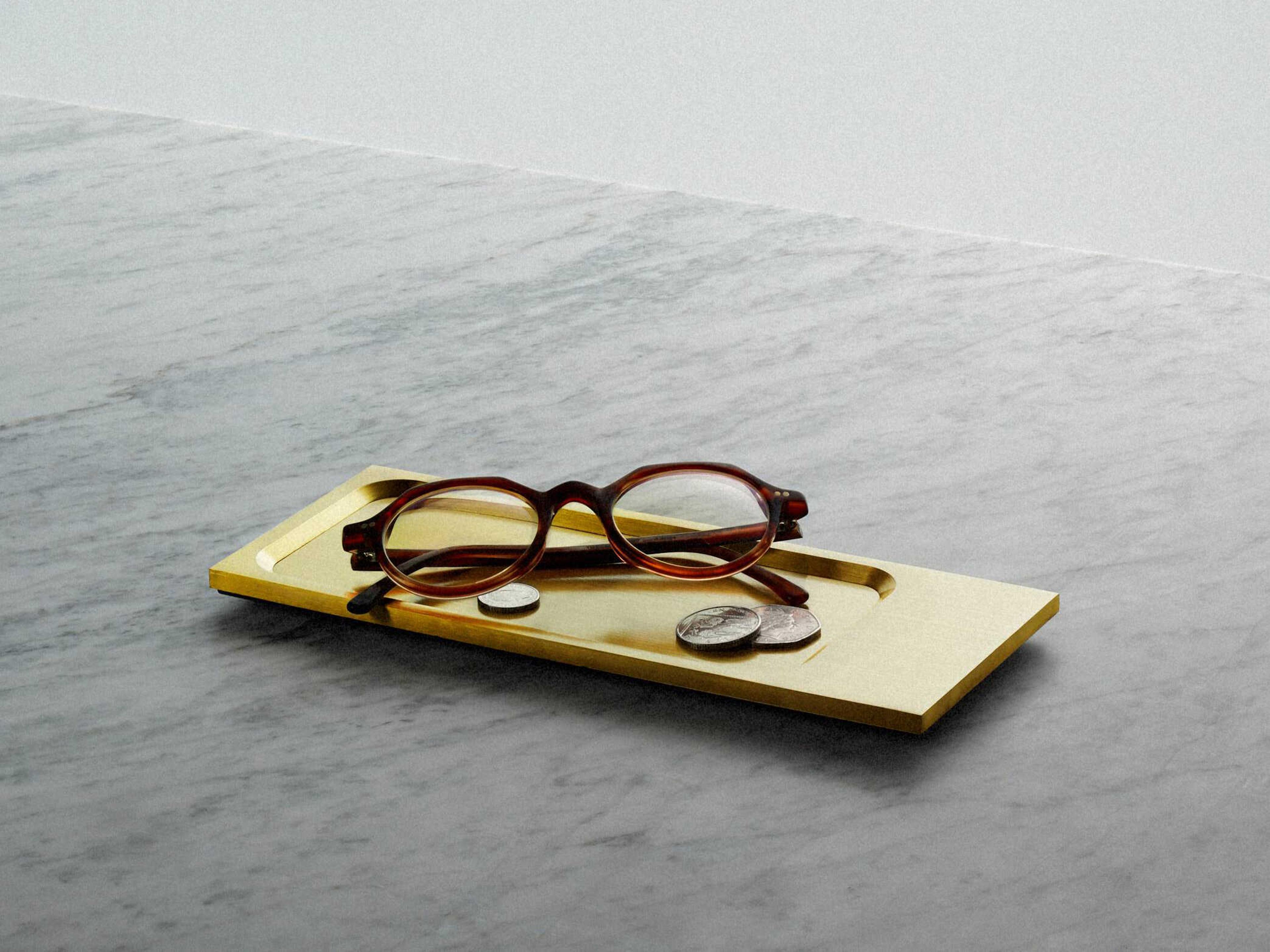 Buster + Punch Machined Brass Tray