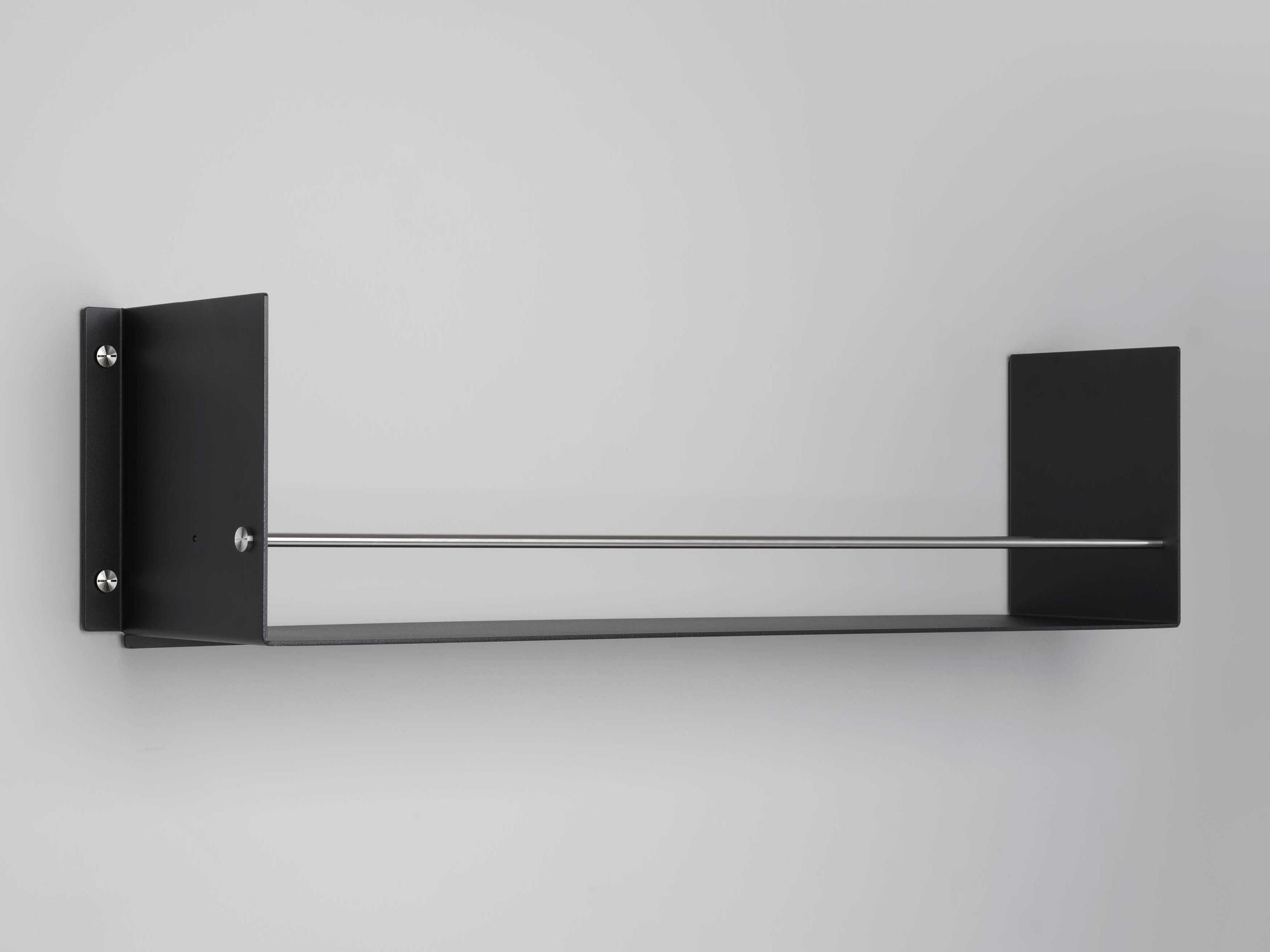 Black Steel Girder Kitchen Shelf