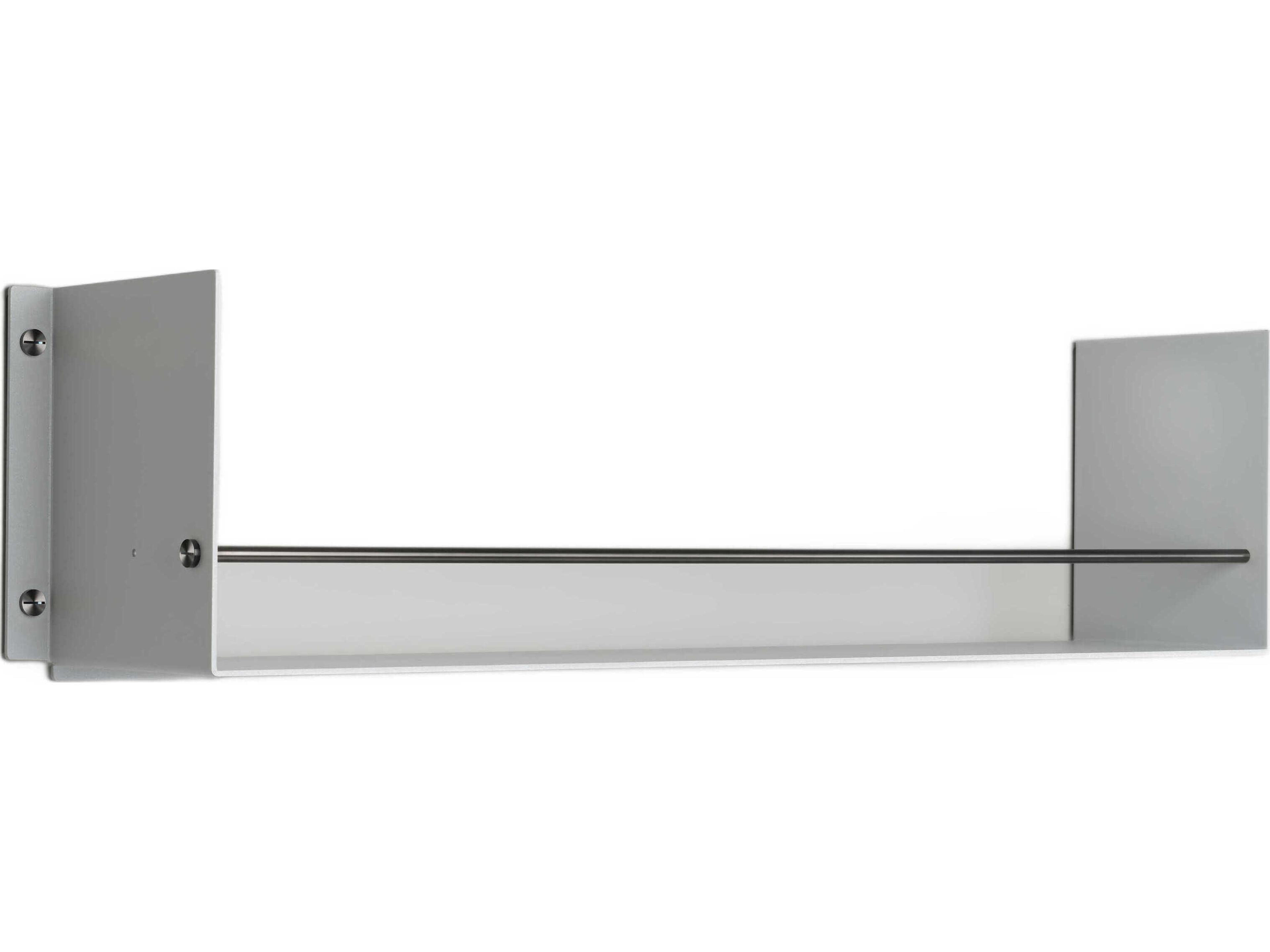 Buster + Punch Stone Gun Metal Girder Kitchen Shelf