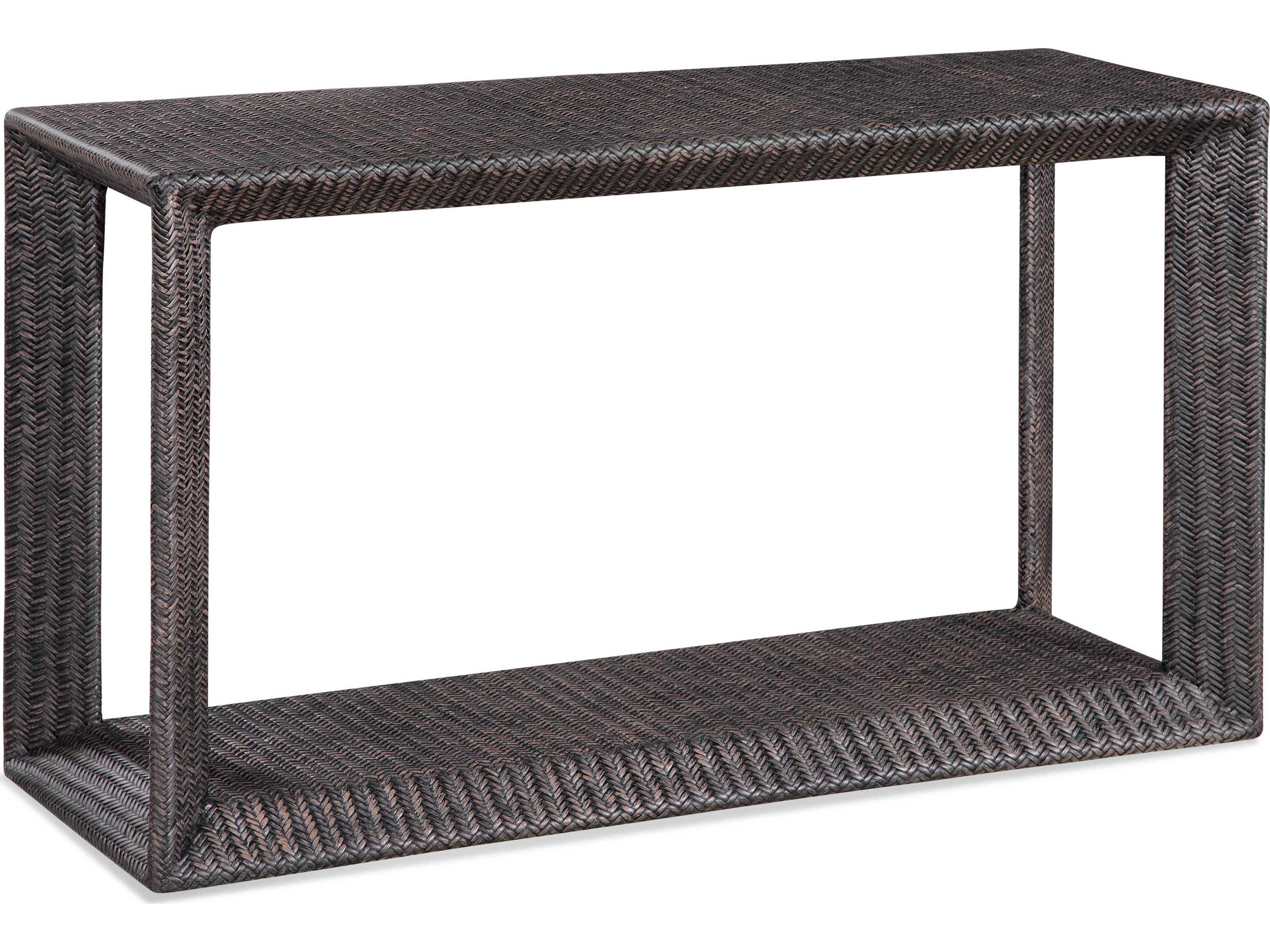Braxton Culler Gorden Rectangular Rattan Console Table