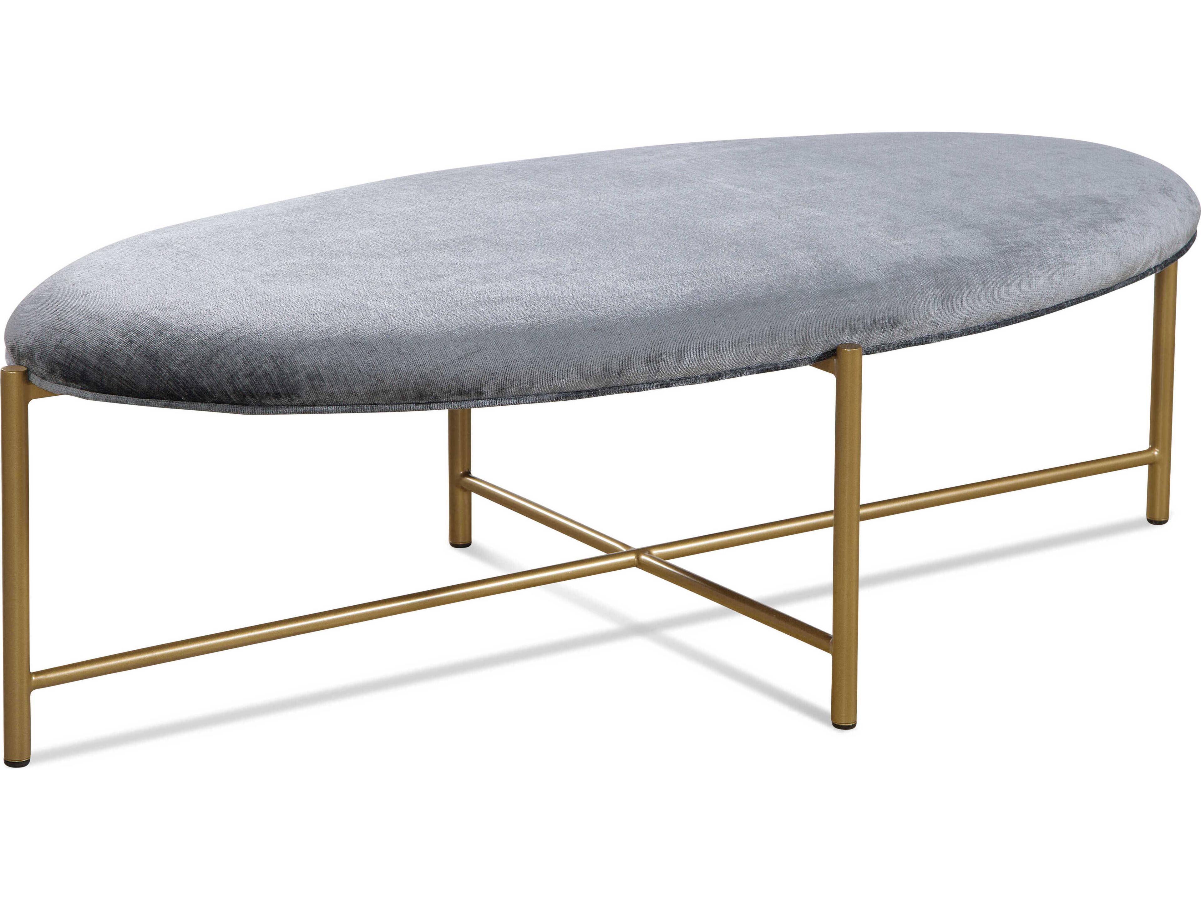 Braxton Culler Tobin Oval Fabric Coffee Table