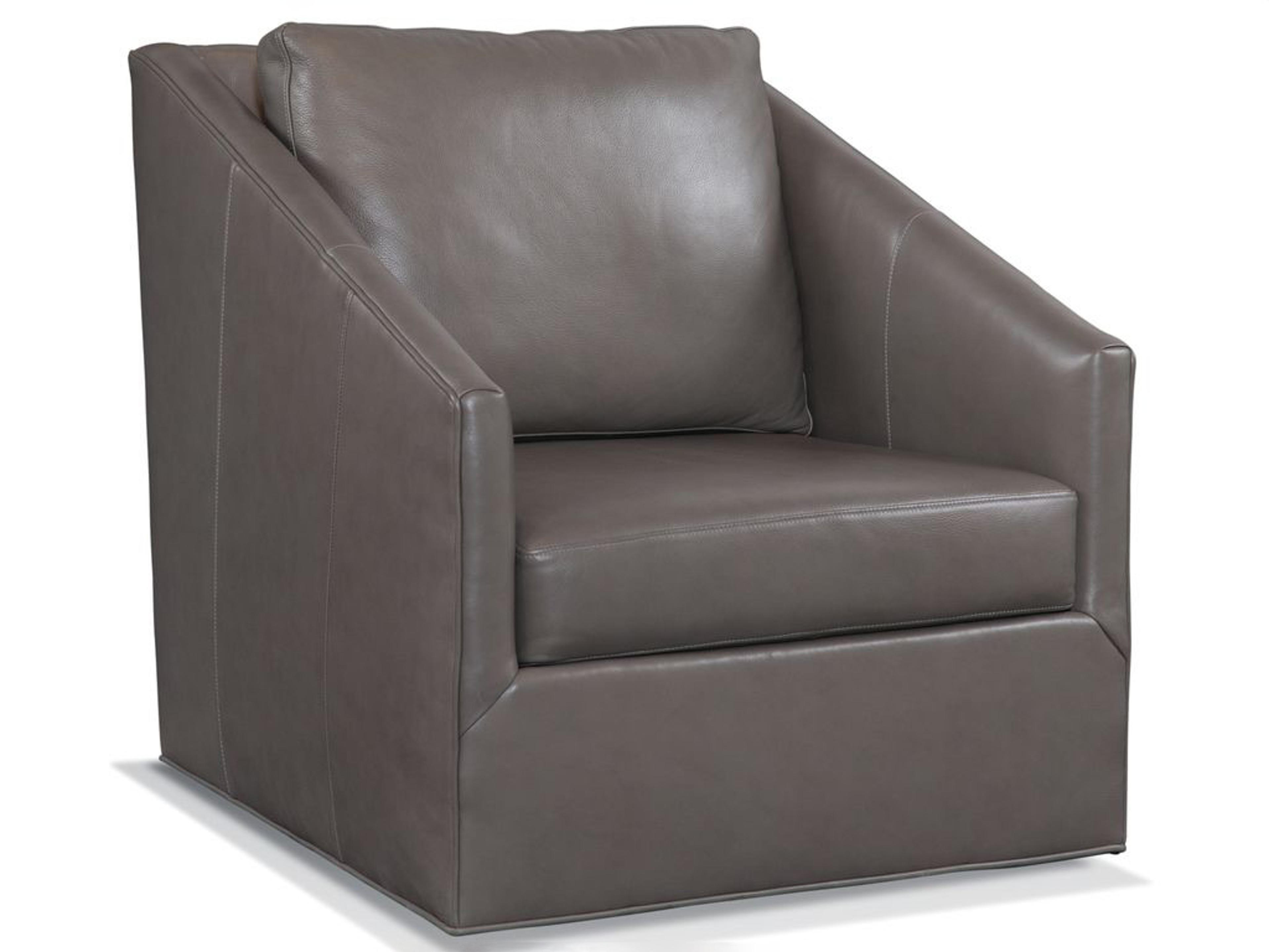 Braxton Culler Taylor Swivel Faux Leather Accent Chair