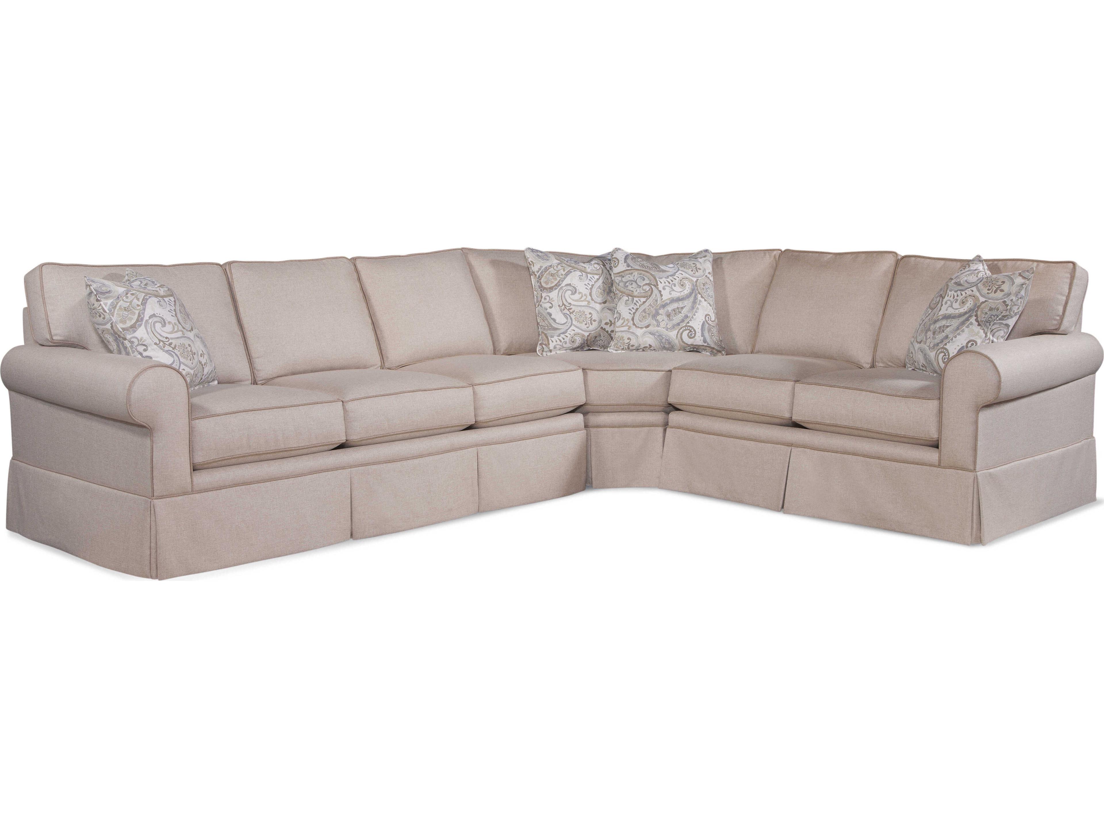 Braxton Culler Benton Upholstered Sectional Sofa with Sleeper