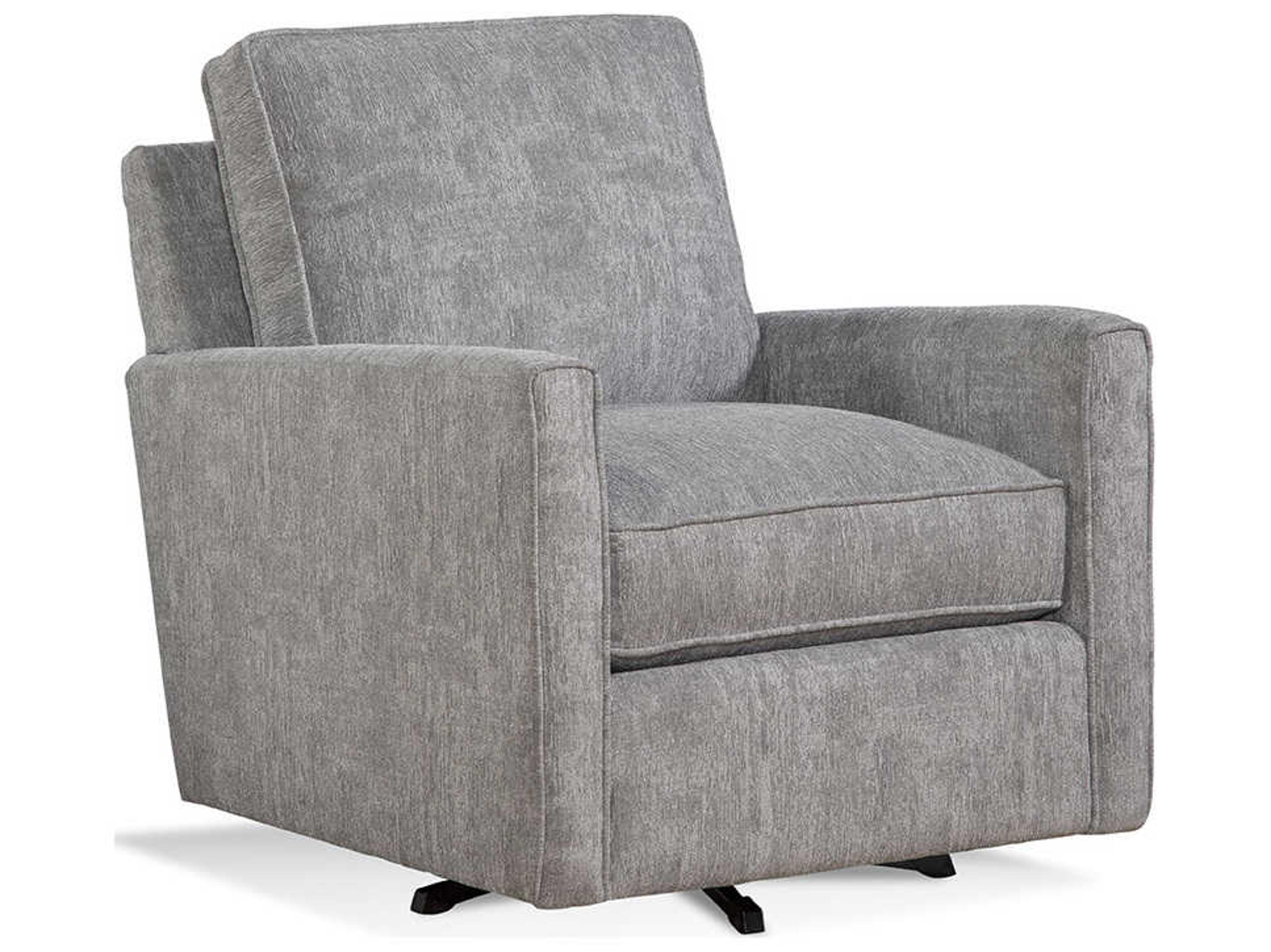 Braxton Culler Nicklaus Swivel Fabric Accent Chair