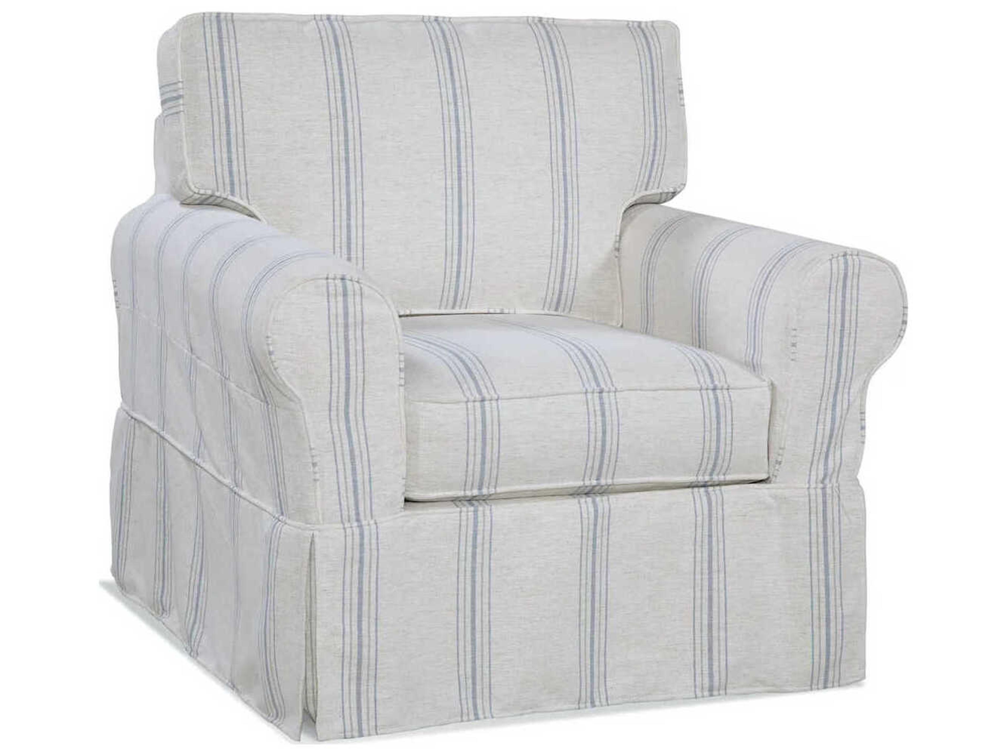 Braxton Culler Bedford Swivel Fabric Accent Chair
