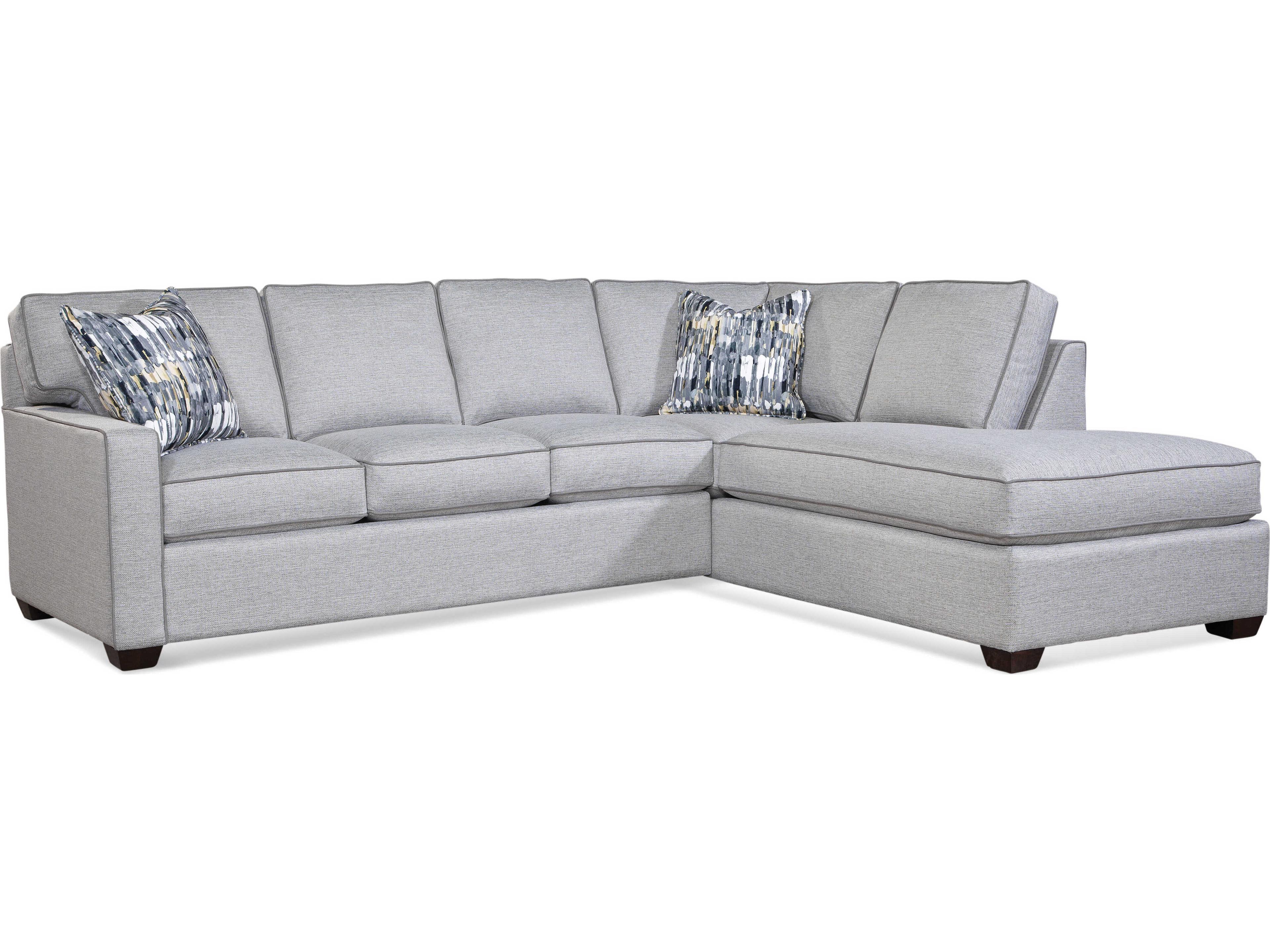 Braxton Culler Gramercy Park Upholstered Sectional Sofa with Sleeper