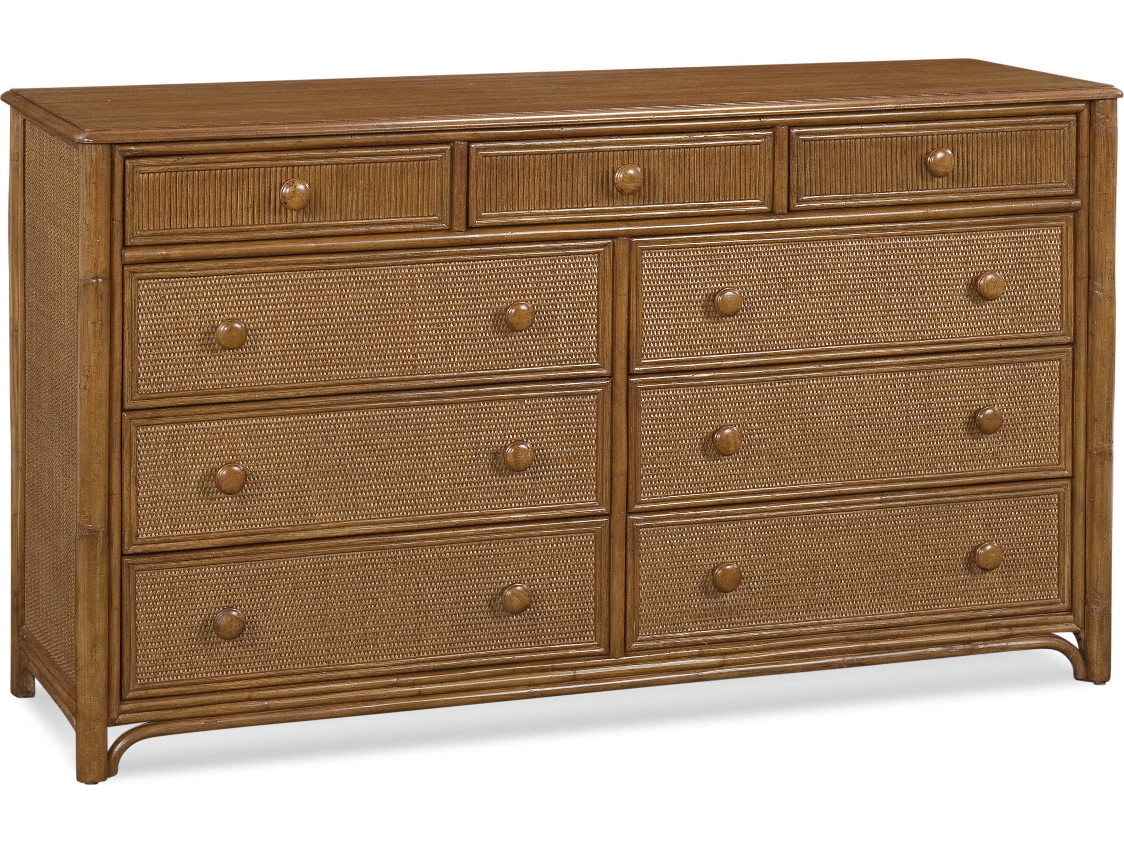Braxton Culler Summer Retreat 9-Drawers Brown Hardwood Double Dresser