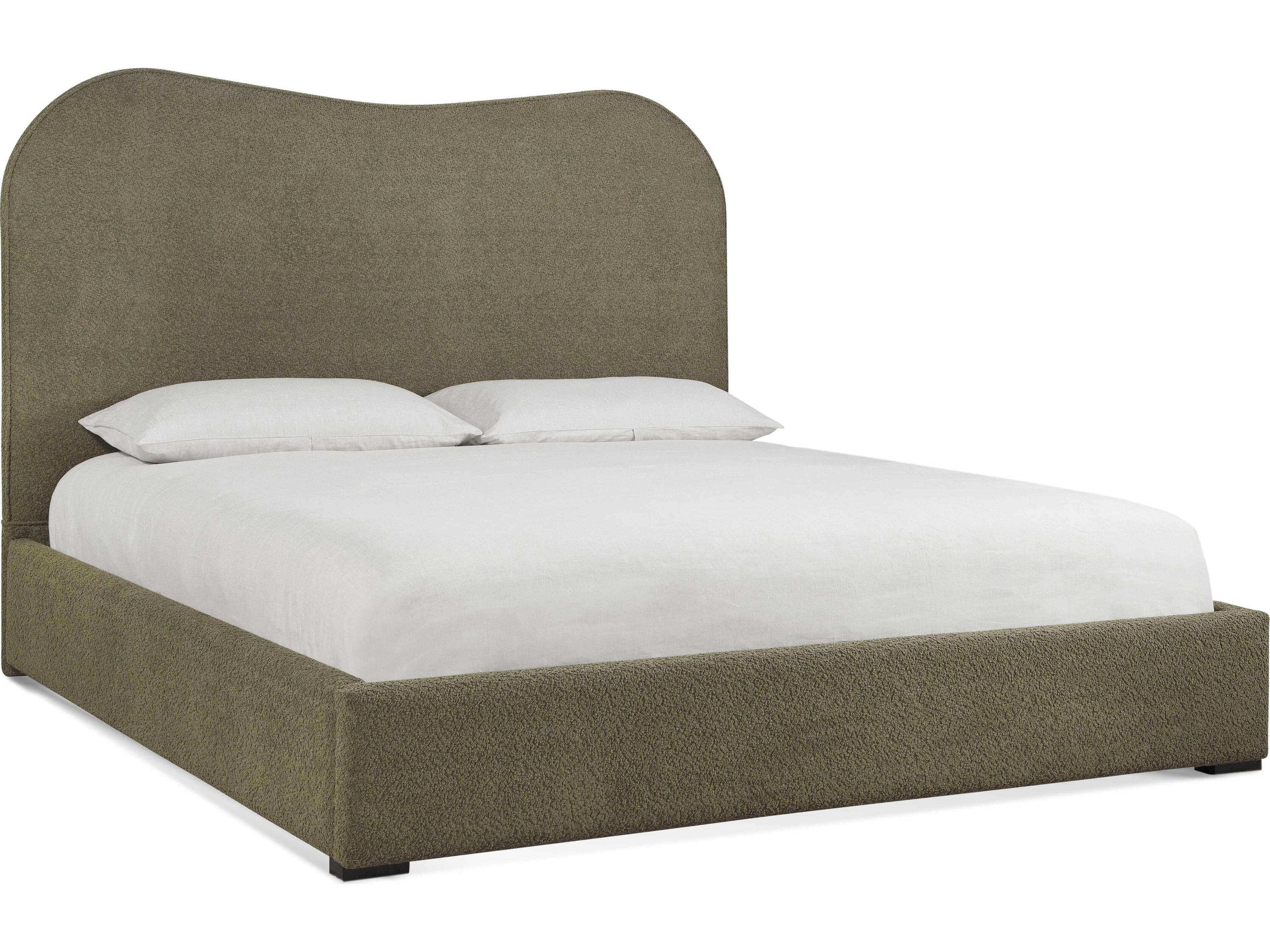 Braxton Culler Lydia Green Hardwood Wood King Platform Bed