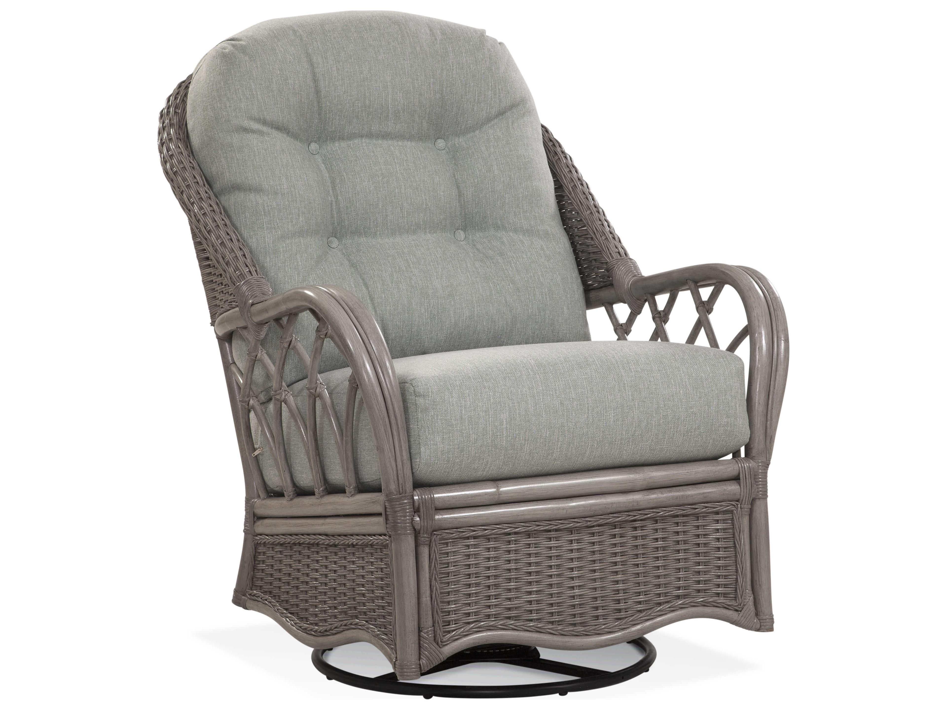 Braxton Culler Everglade Glider Swivel Fabric Accent Chair