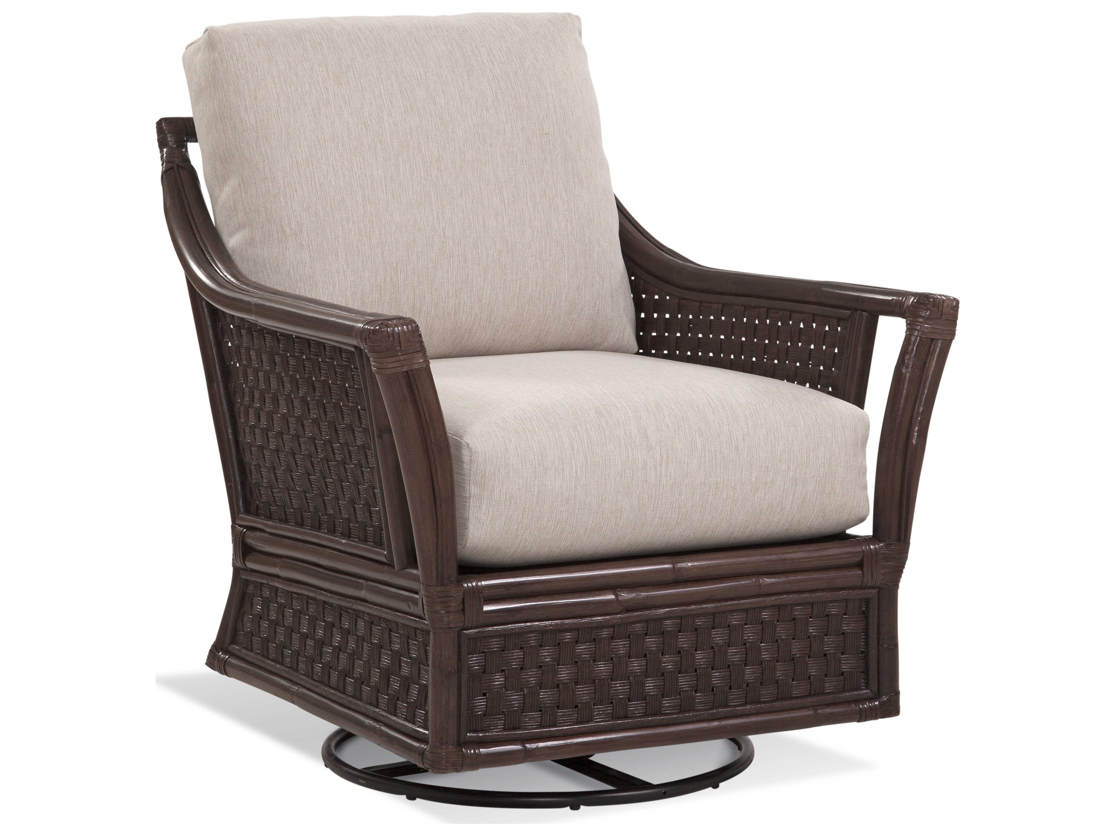 Braxton Culler Boca Glider Swivel Fabric Accent Chair