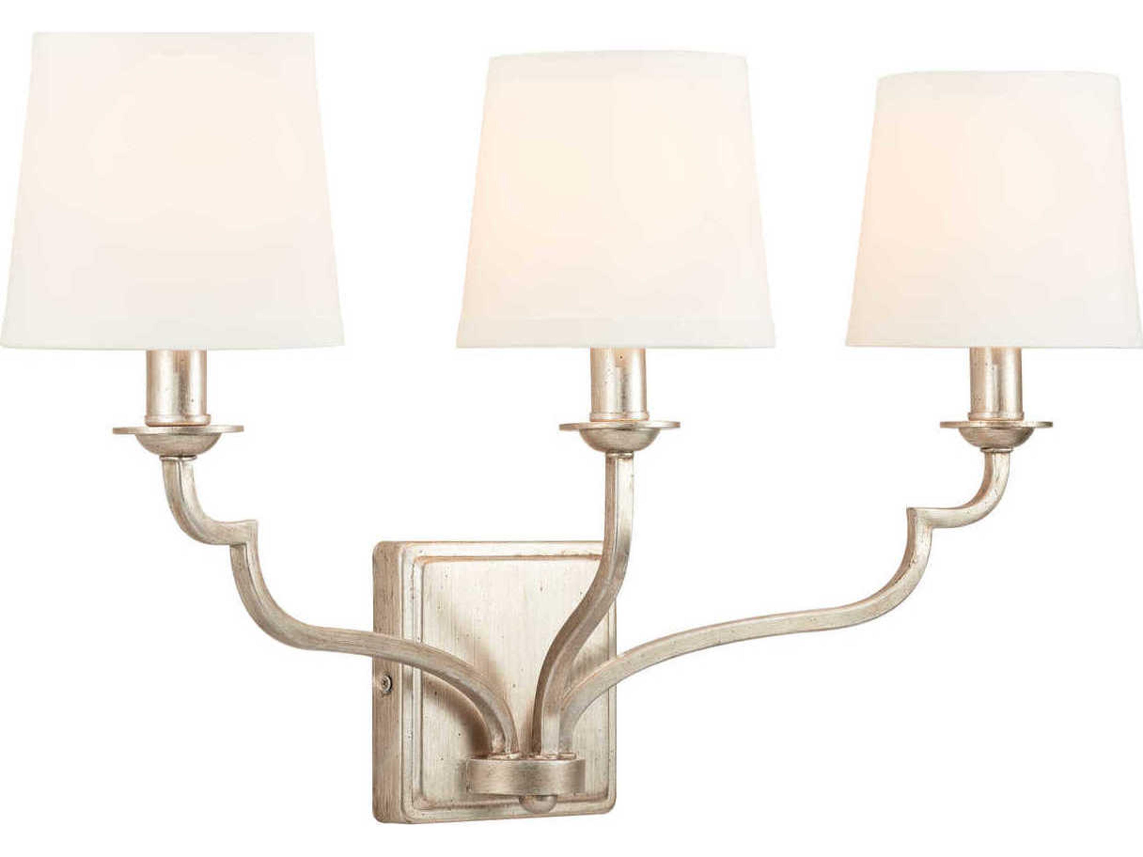 Capital Lighting Ophelia 3-Light Winter Gold Vanity Light