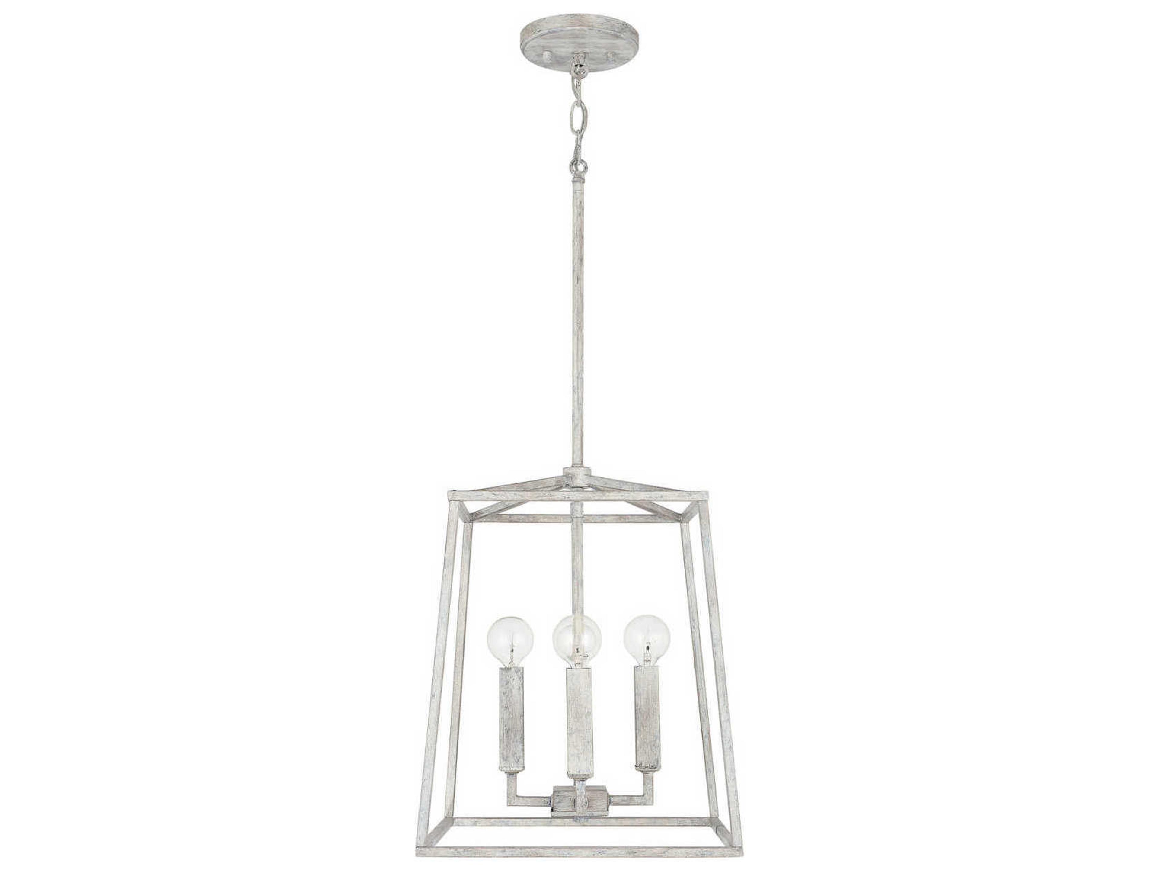 Capital Lighting Thea 4-Light Mystic Sand Off White Candelabra Chandelier