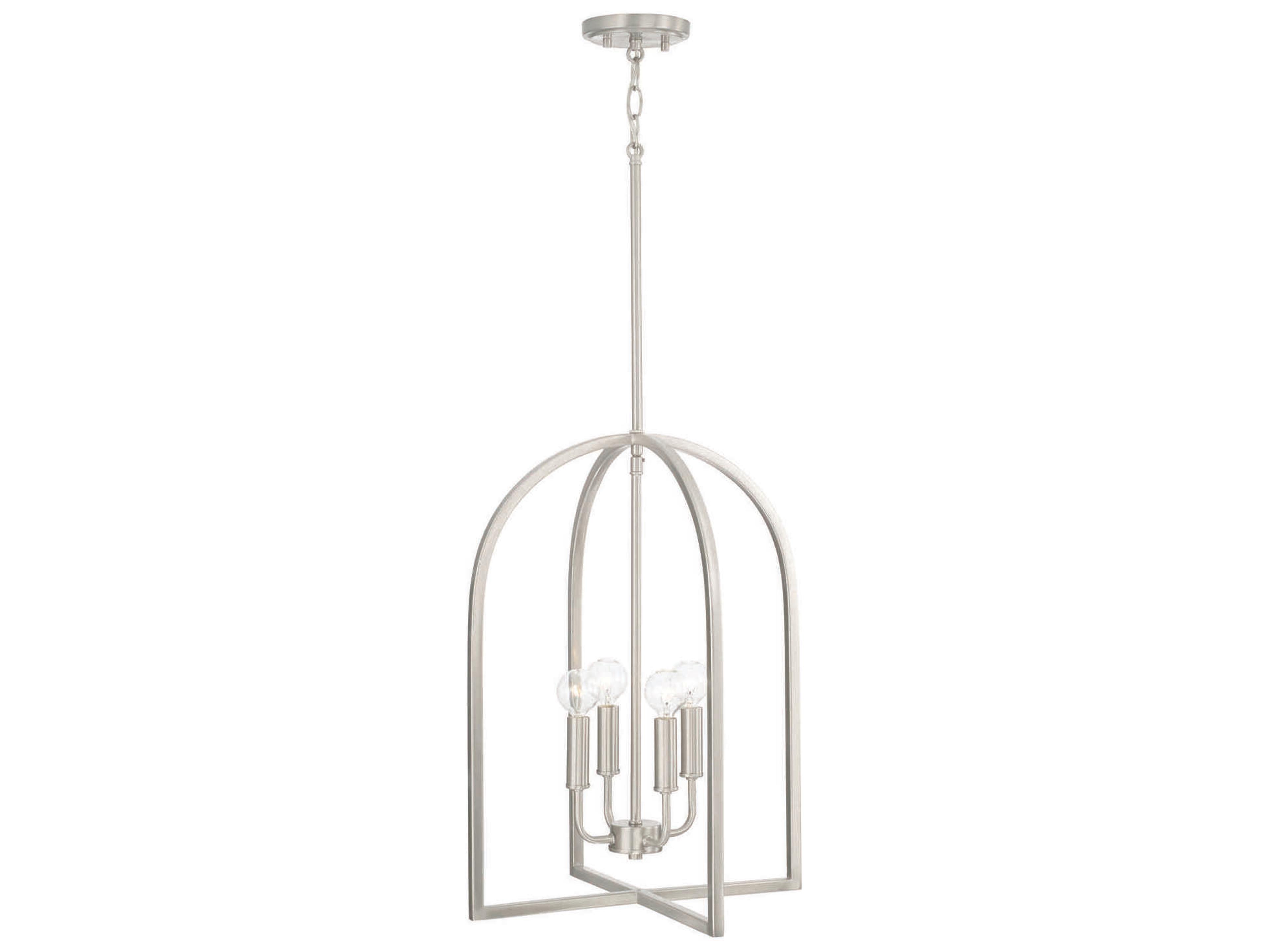 Capital Lighting Lawson 4-Light Brushed Nickel Pendant