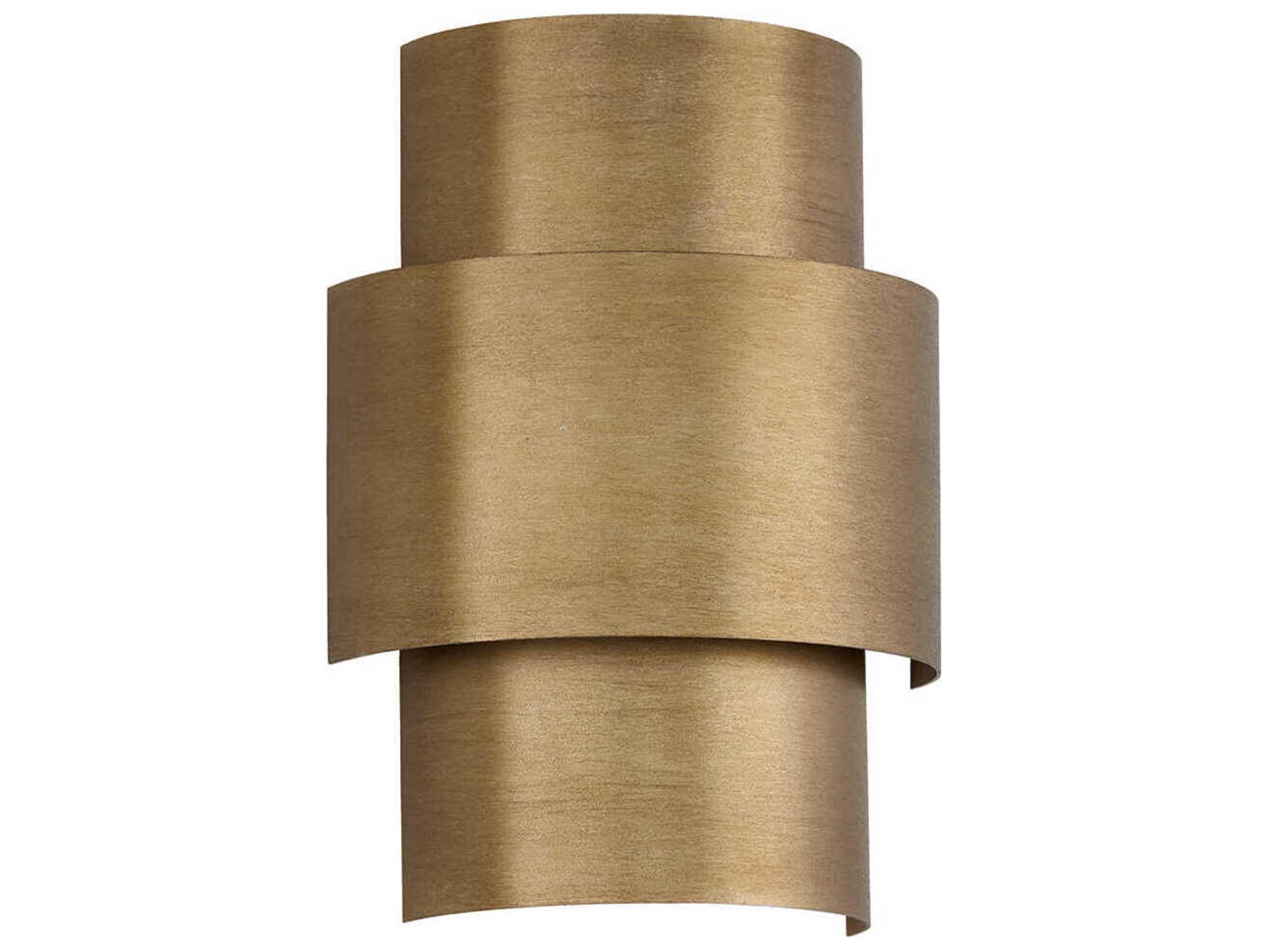 Capital Lighting Jude 2-Light Mystic Luster Brass Wall Sconce