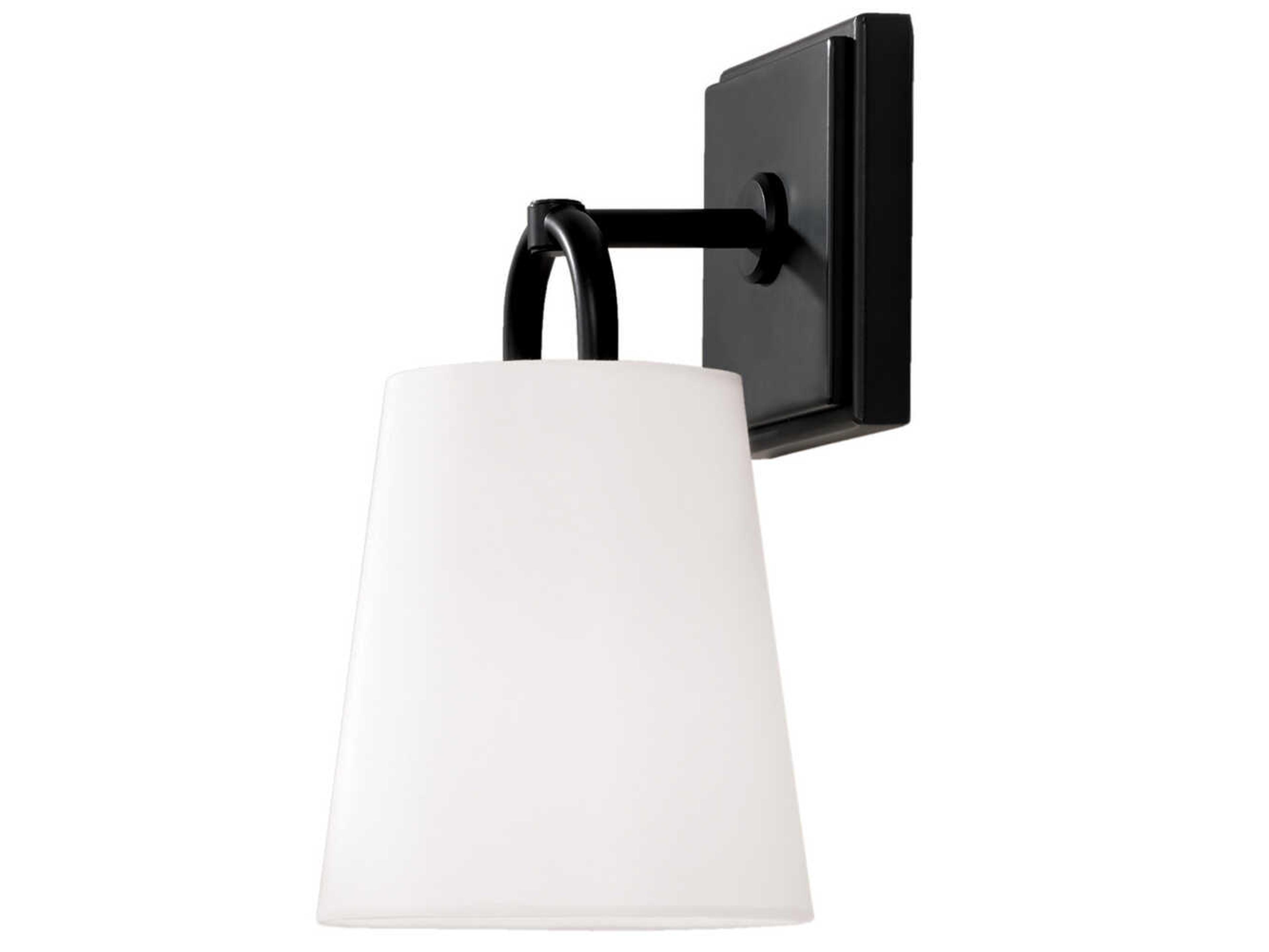 Capital Lighting Brody 1-Light Matte Black Wall Sconce
