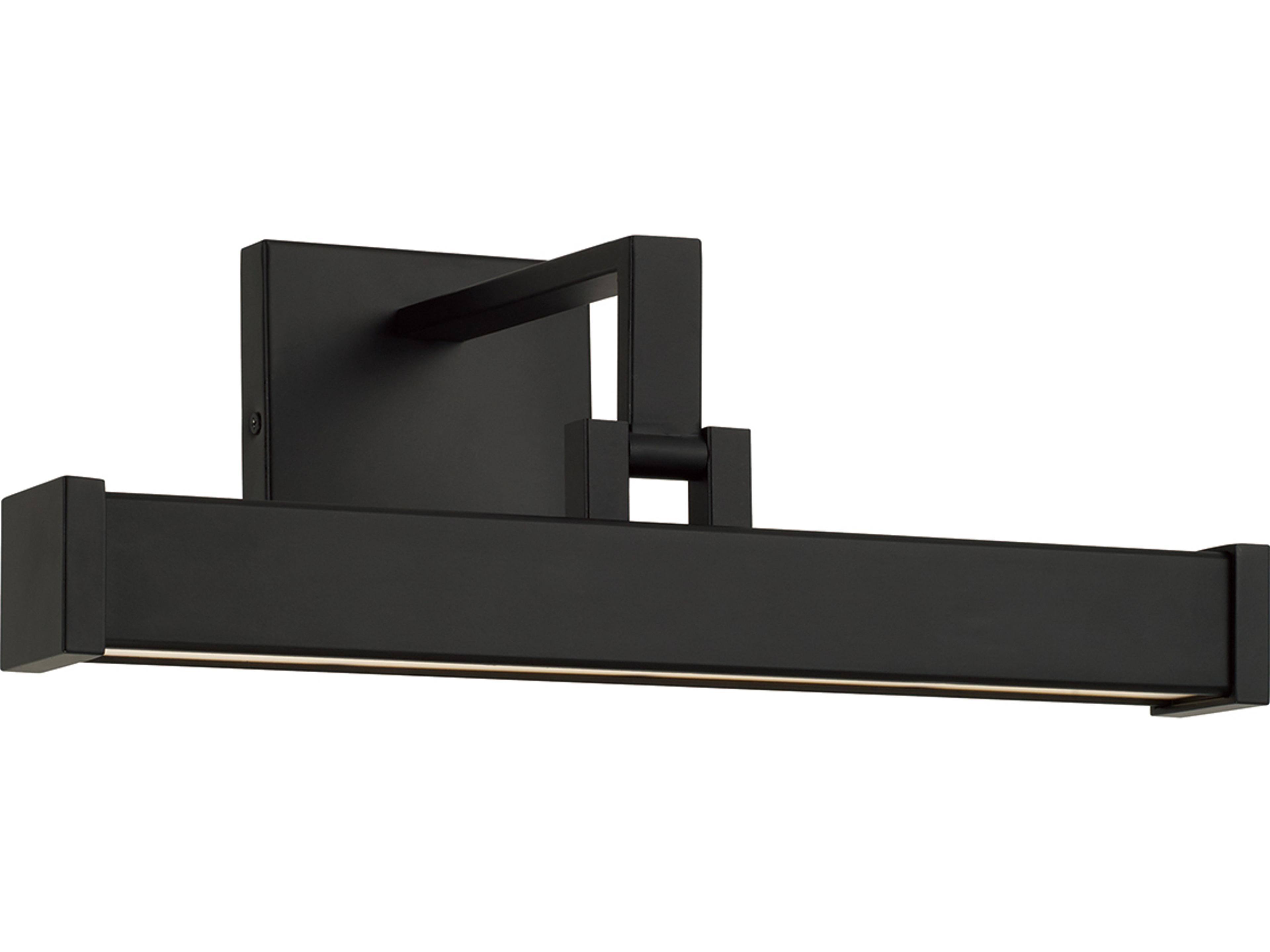 Capital Lighting Cortland 1-light Matte Black Picture Light