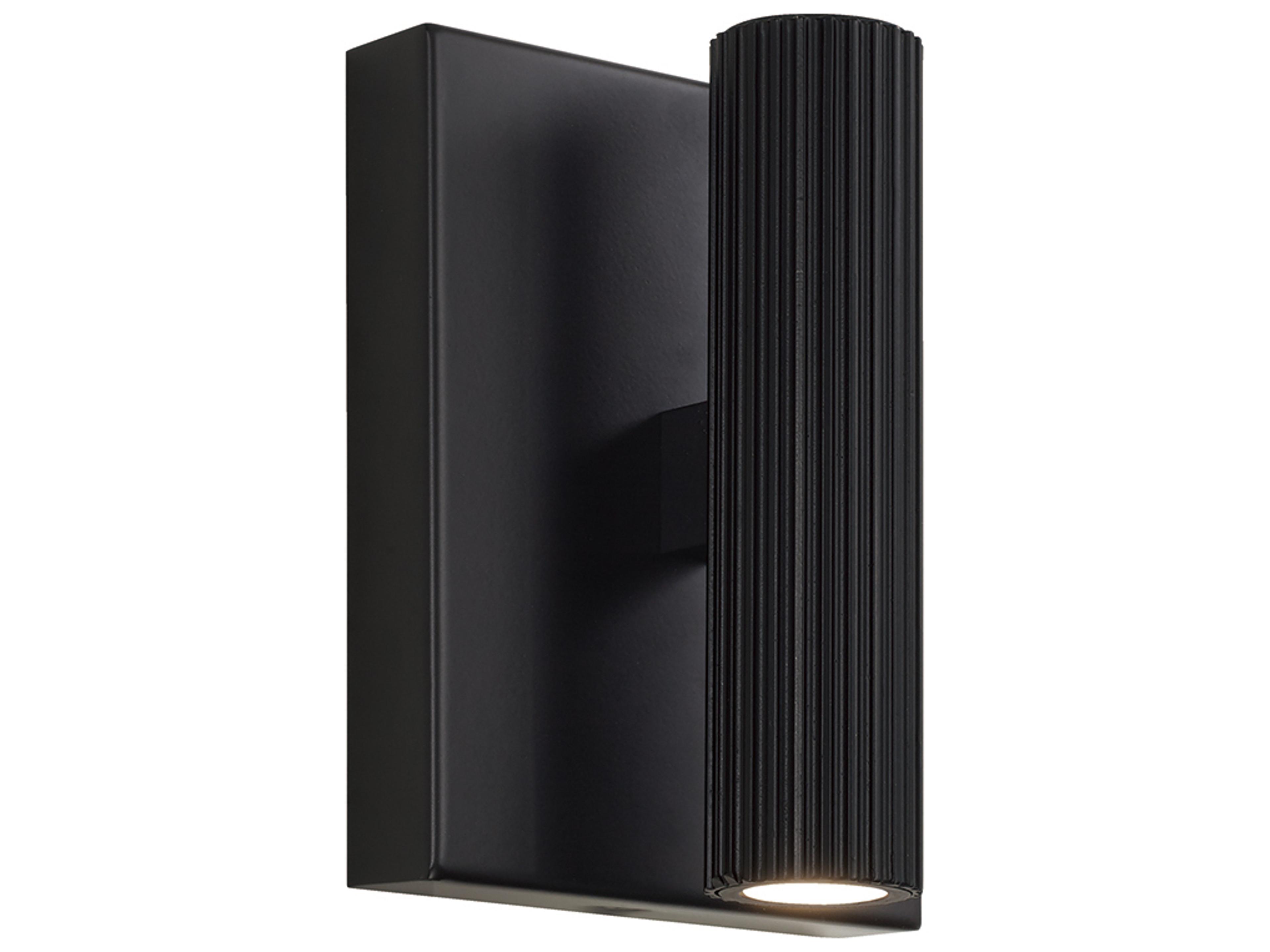 Capital Lighting Ian 2-light Matte Black Wall Sconce