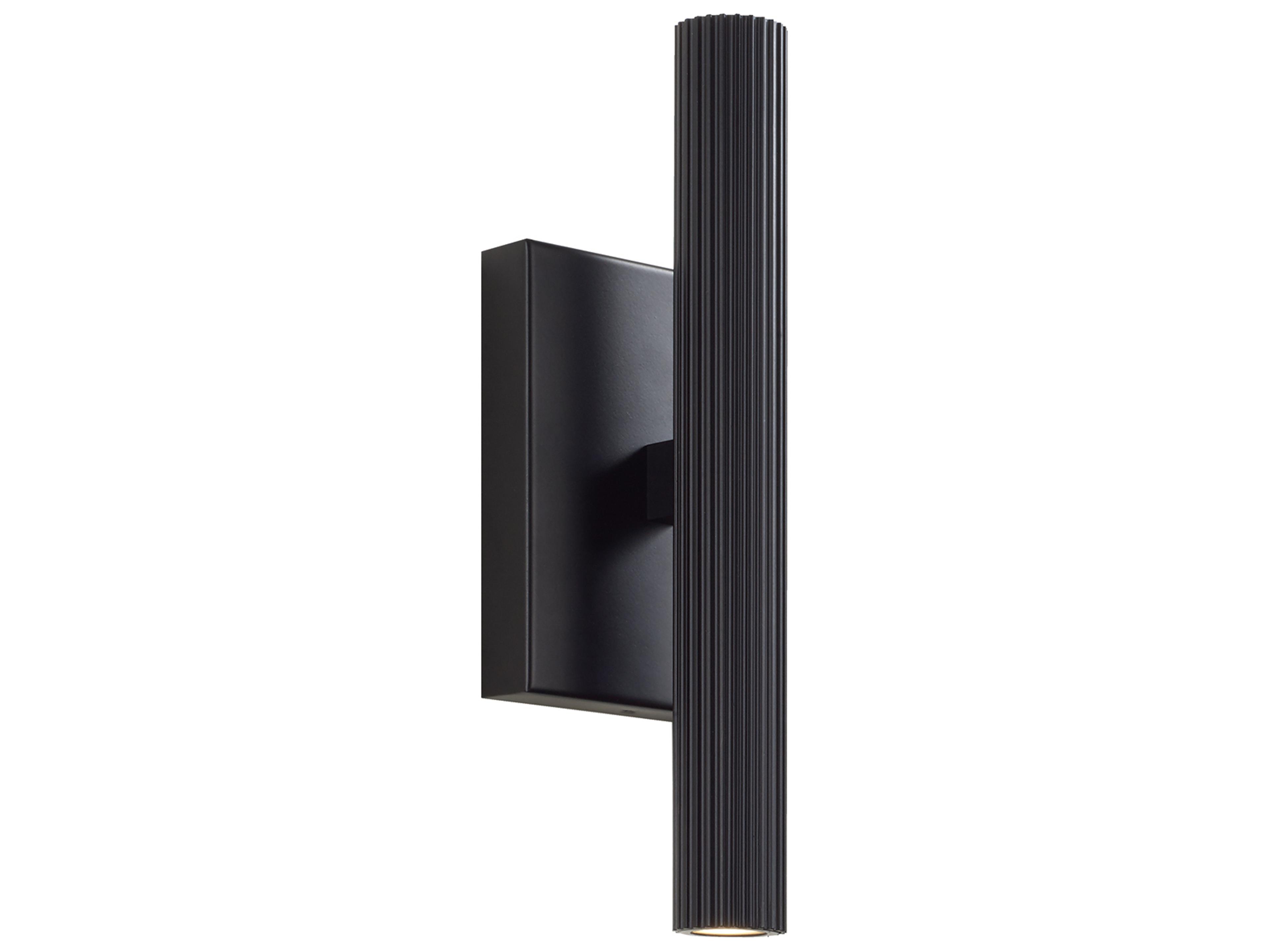 Capital Lighting Ian 2-light Matte Black Wall Sconce