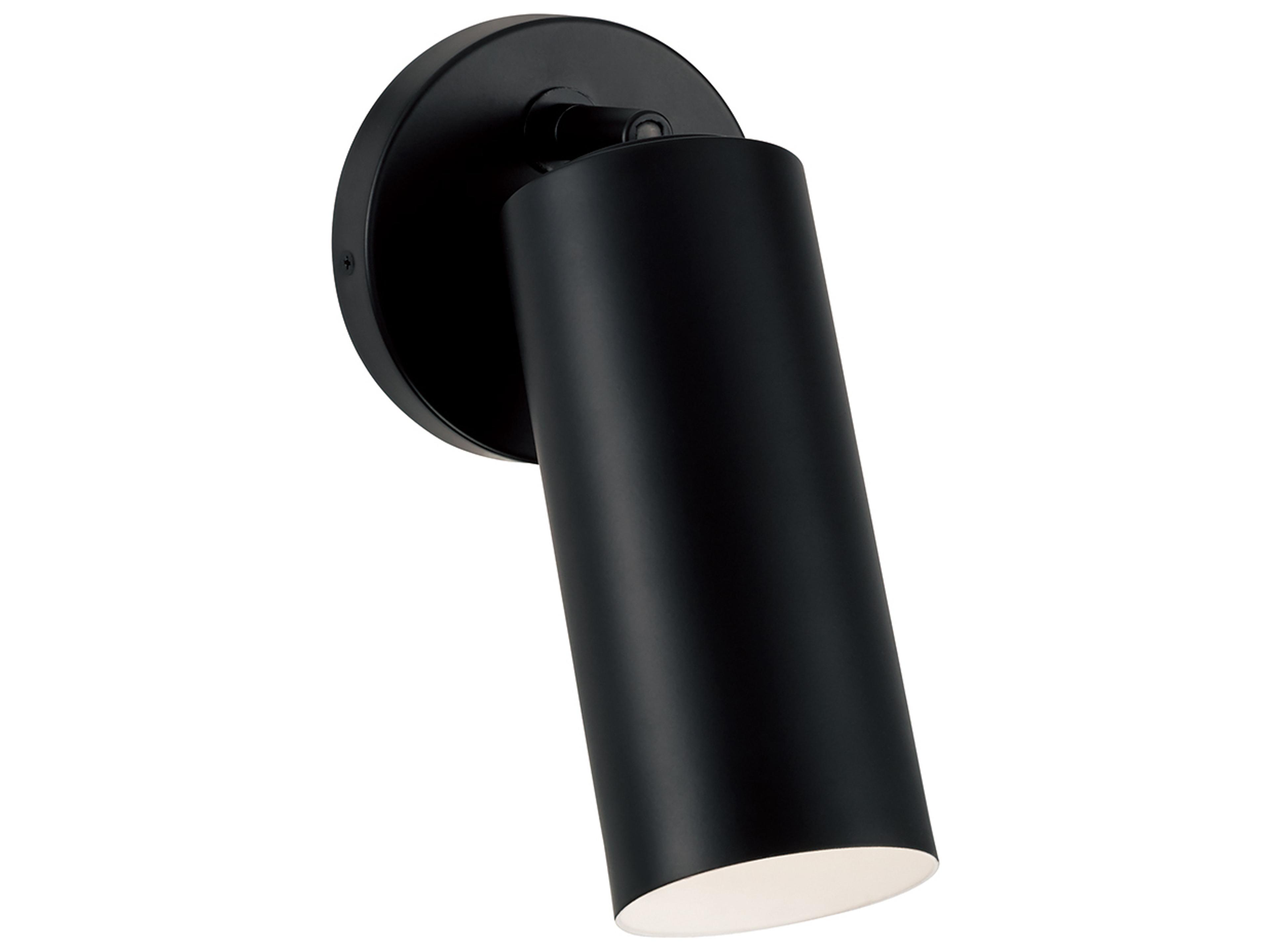 Capital Lighting Robbie 1-light Matte Black Wall Sconce