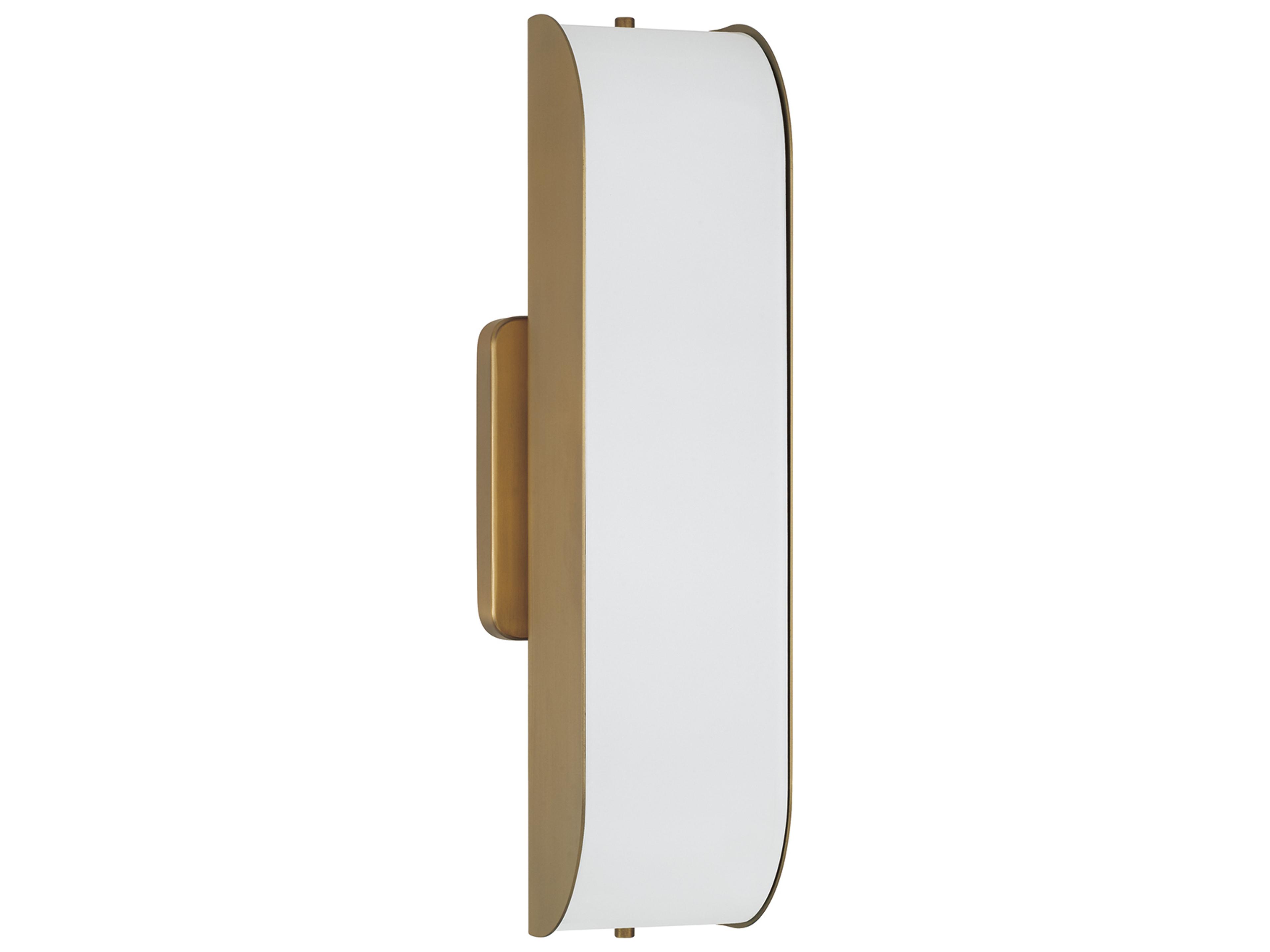 Capital Lighting Marcell 1-light Aged Brass Wall Sconce