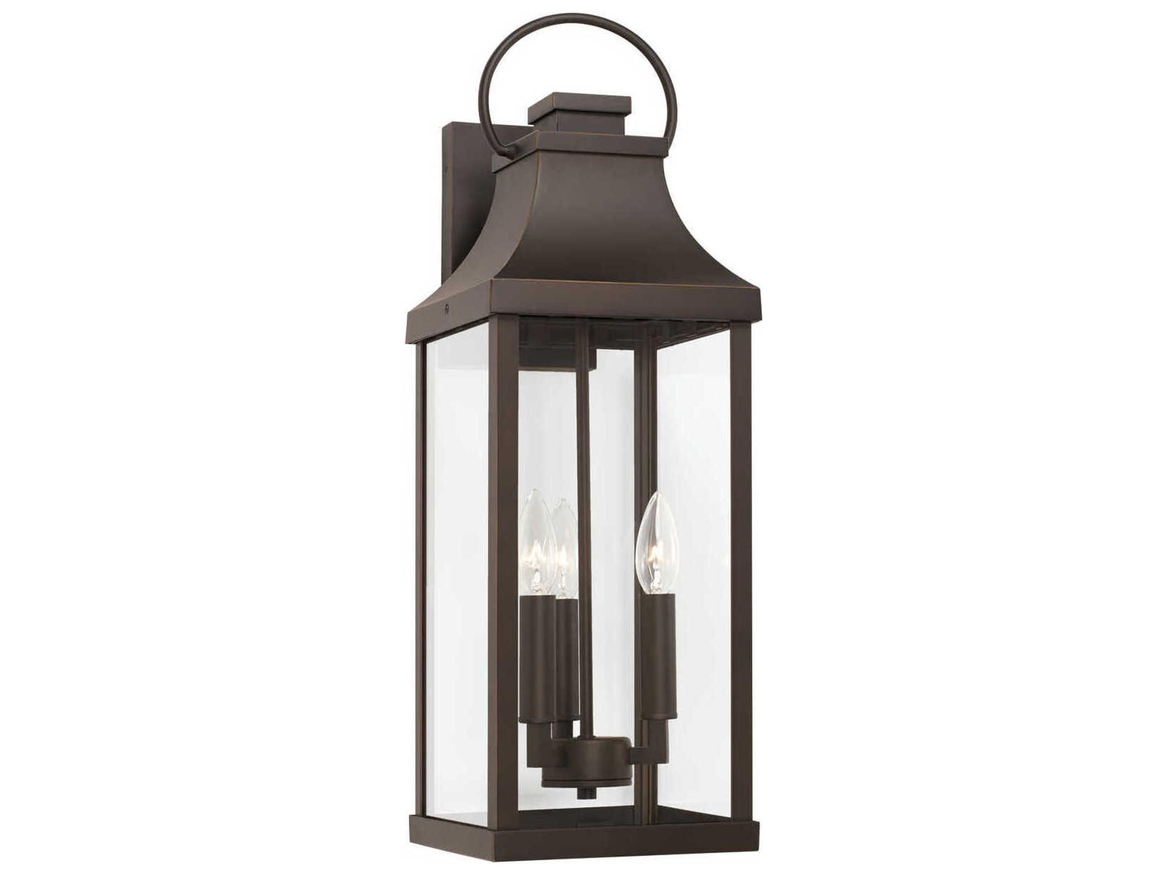 Bradford 3 - Light Outdoor Wall Light