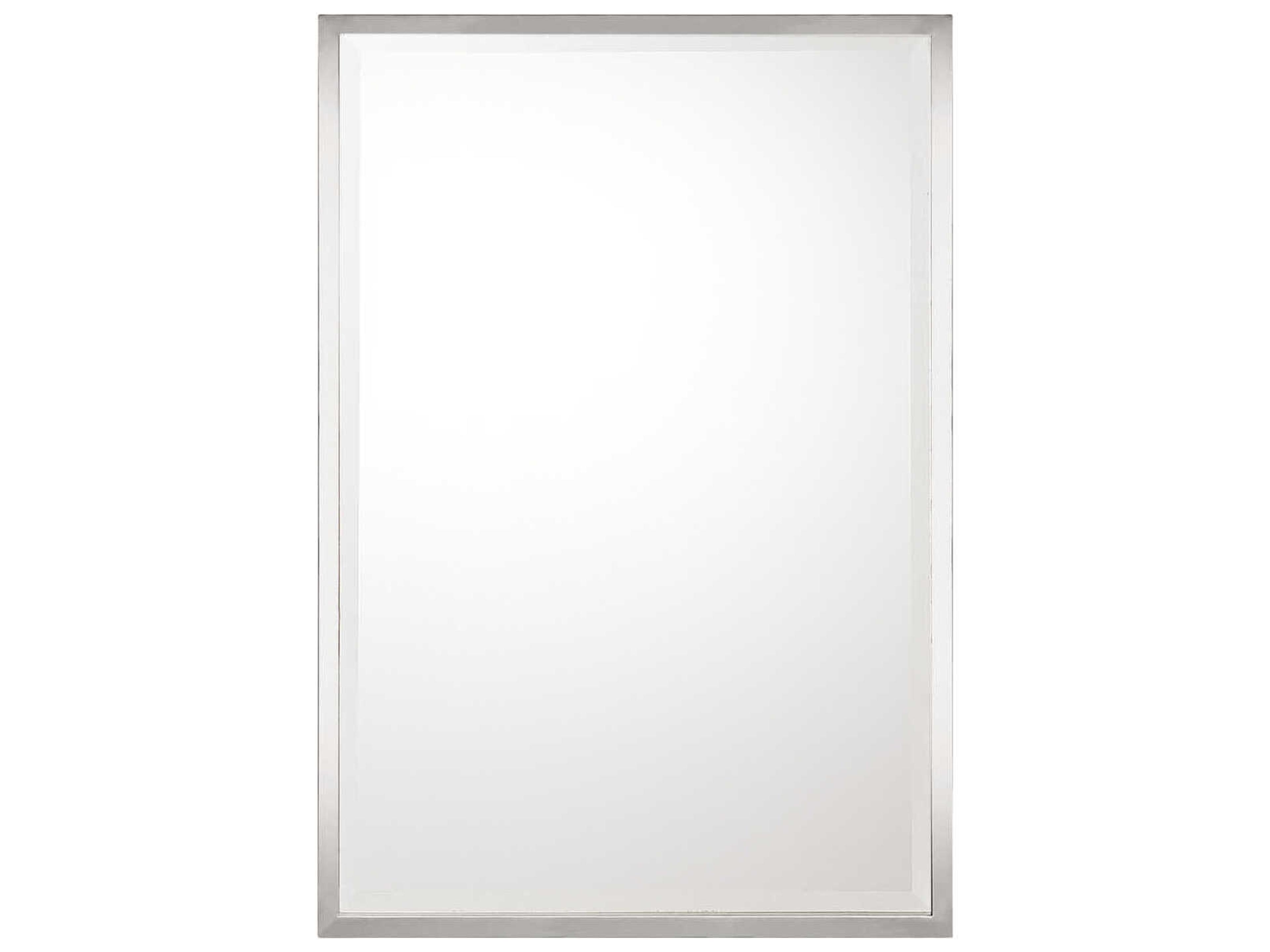 Capital Lighting Polished Nickel Rectangular Wall Mirror