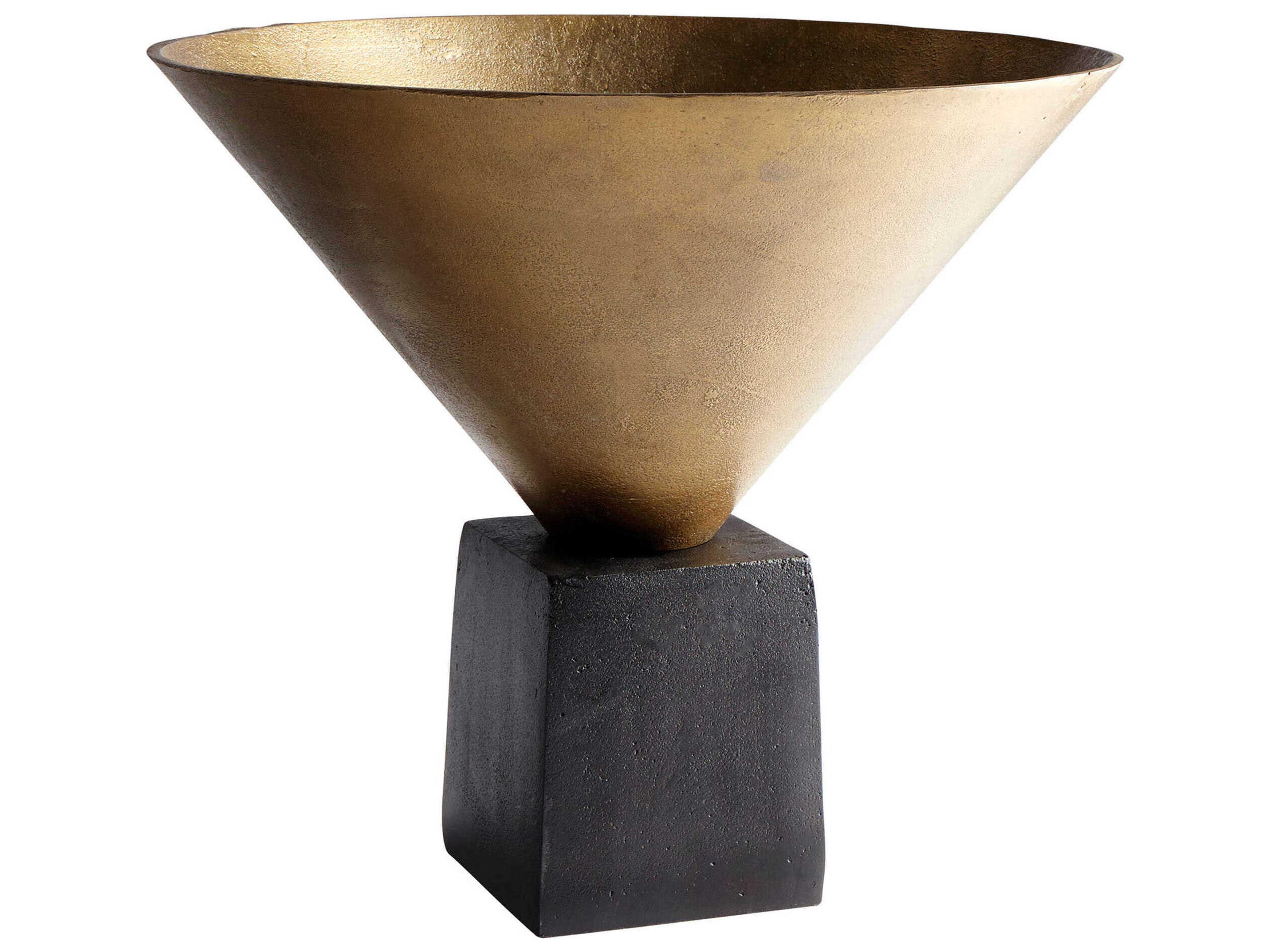 Cyan Design Black Bronze Antique Brass Mega Vase