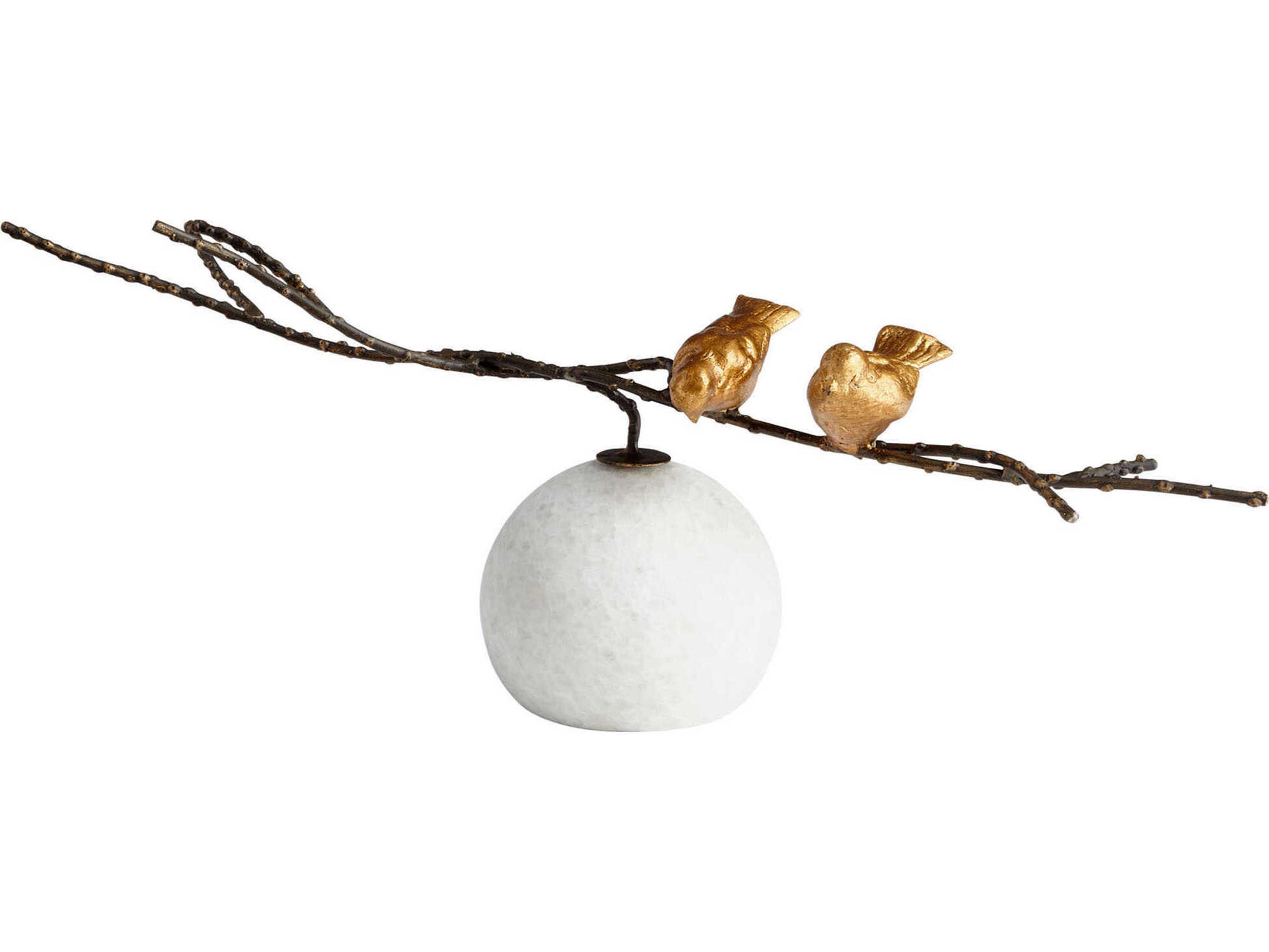 Cyan Design Old World Gold Finches Sculpture