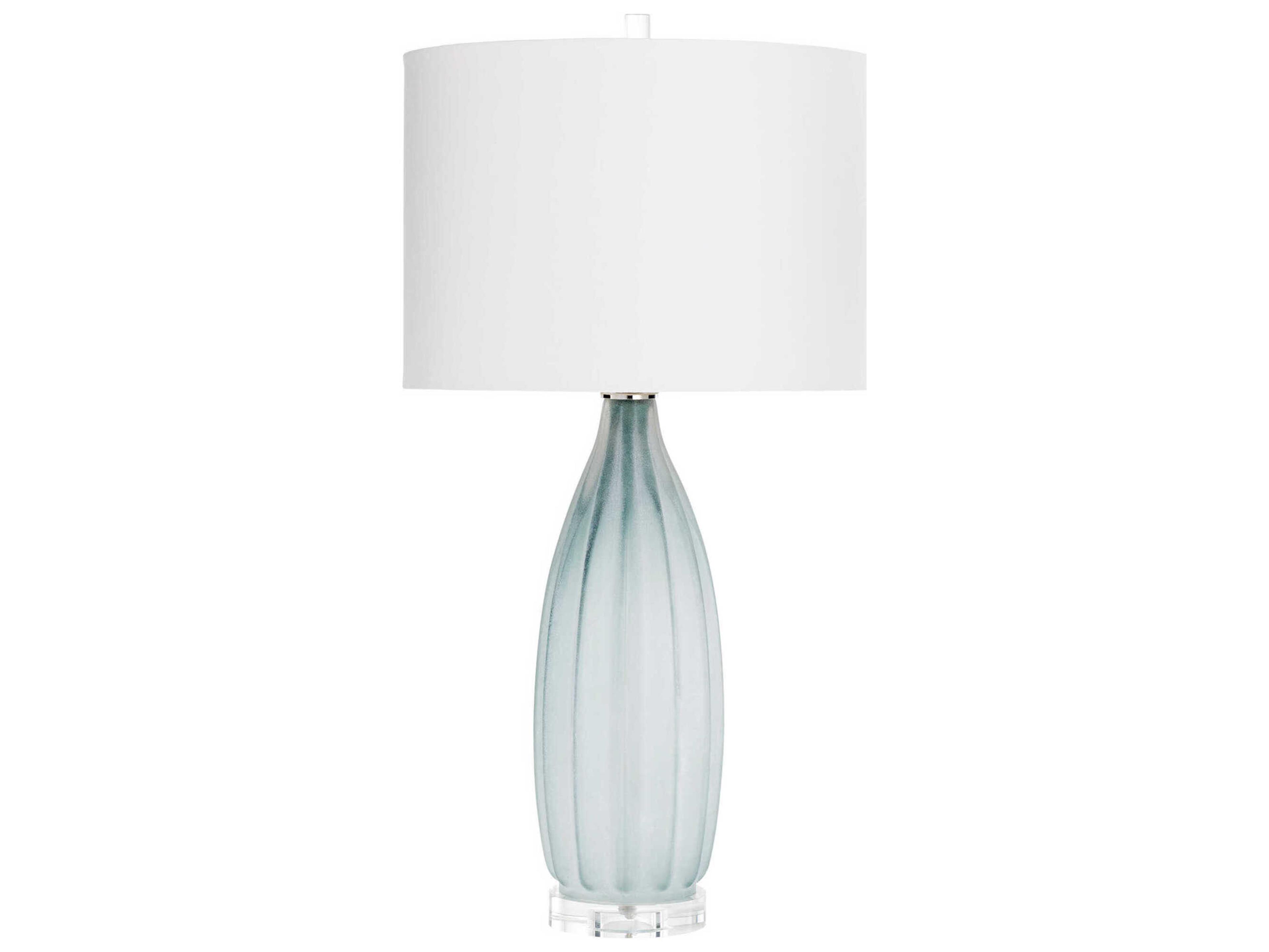 Cyan Design Blakemore Grey Off White Cotton Liner Buffet Lamp