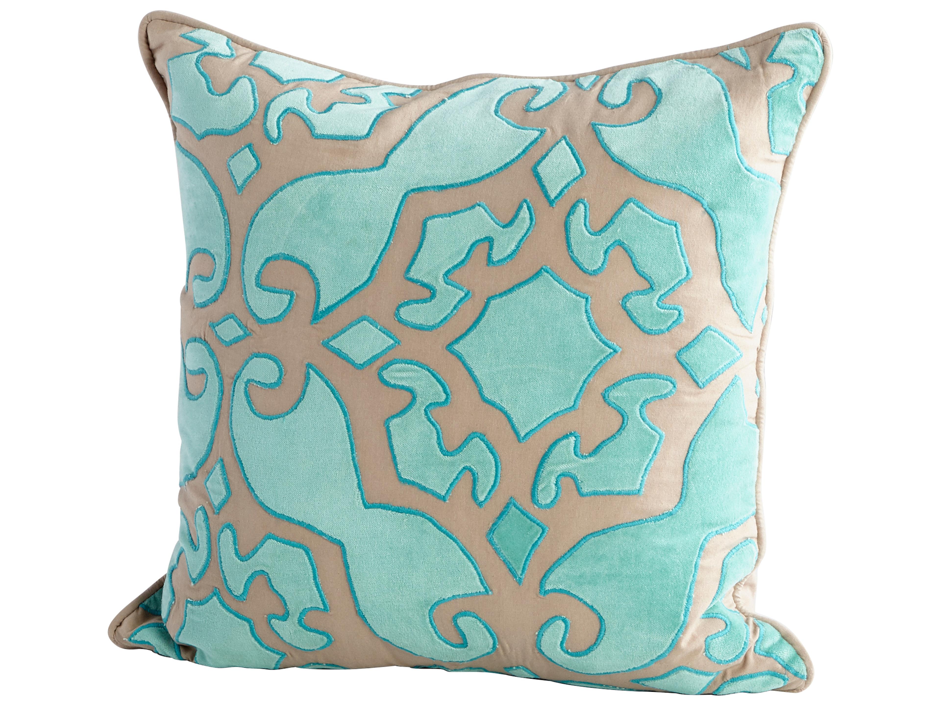 Cyan Design Pillows