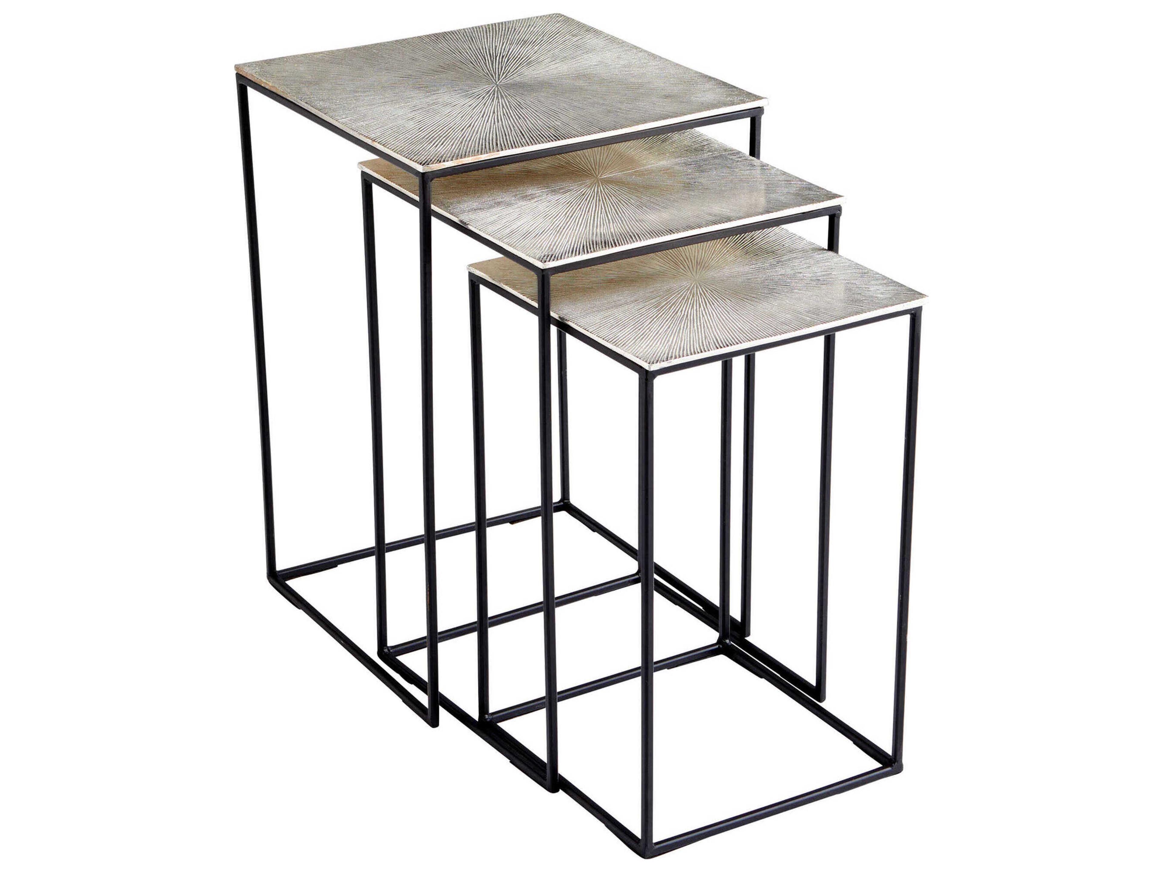 Cyan Design Irvine Square Metal End Table