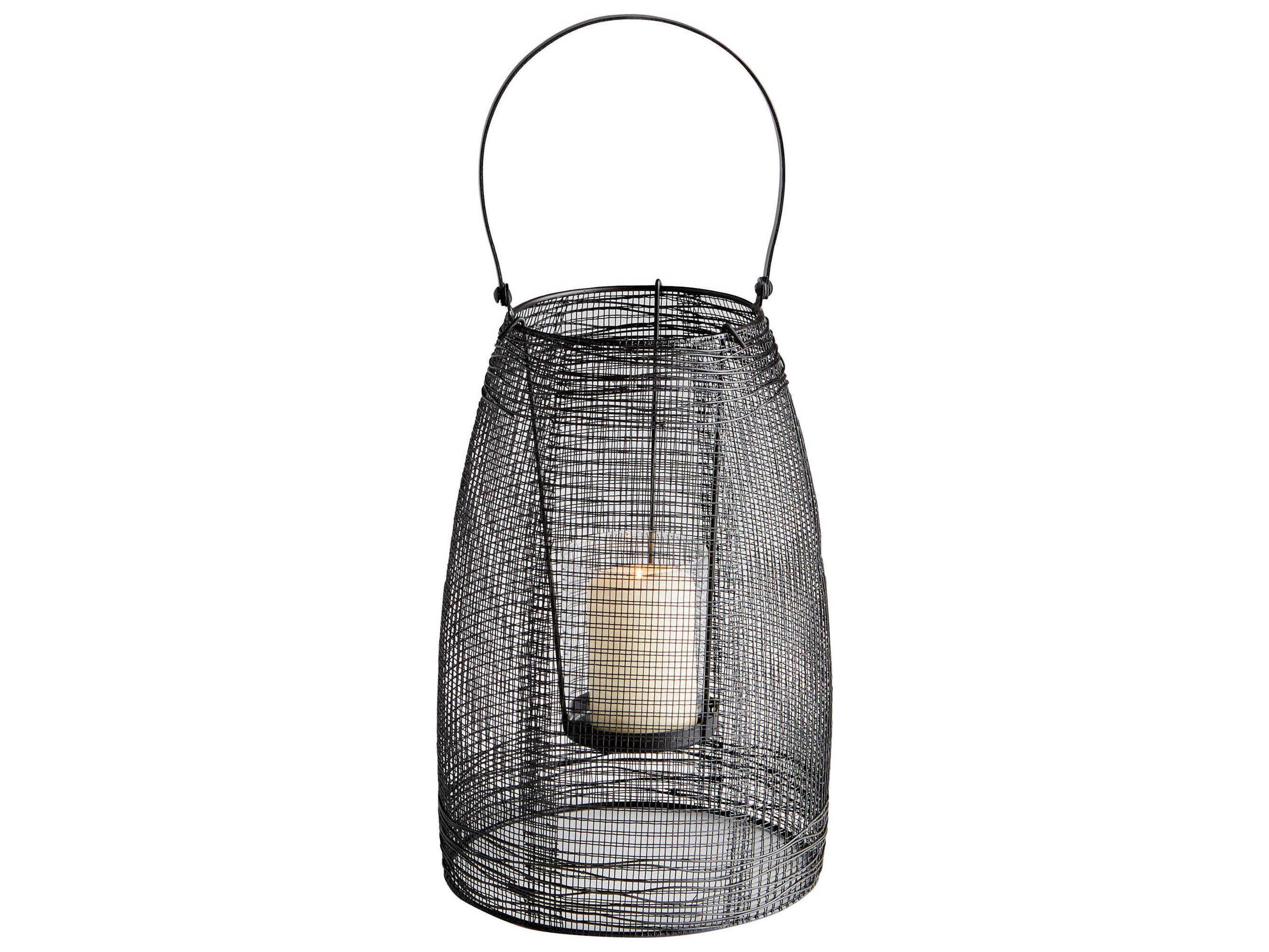 Cyan Design Graphite Gauze Candleholder