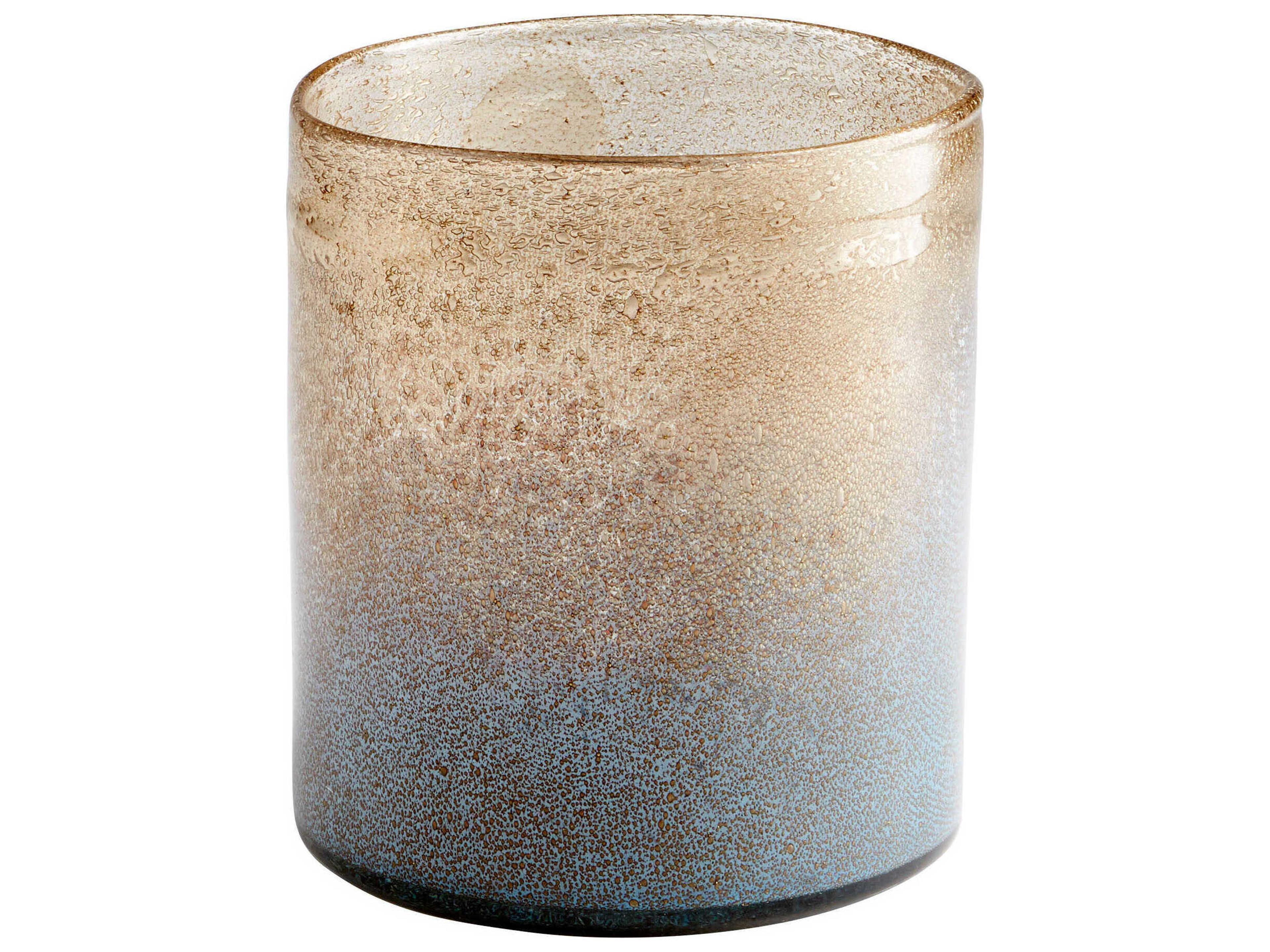 Cyan Design Blue Gold Dust Triton Vase