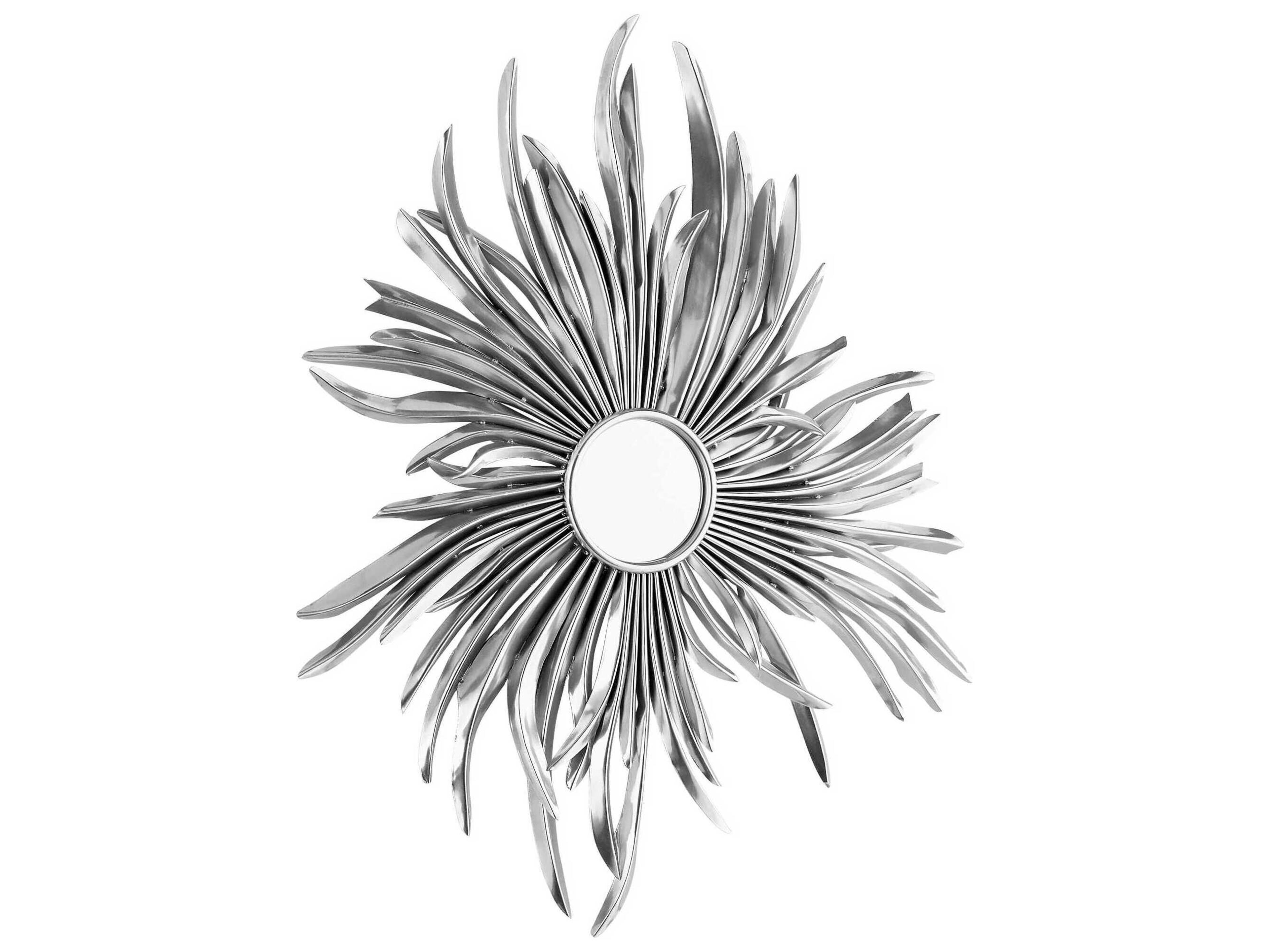 Cyan Design Brees Silver Sunburst Wall Mirror