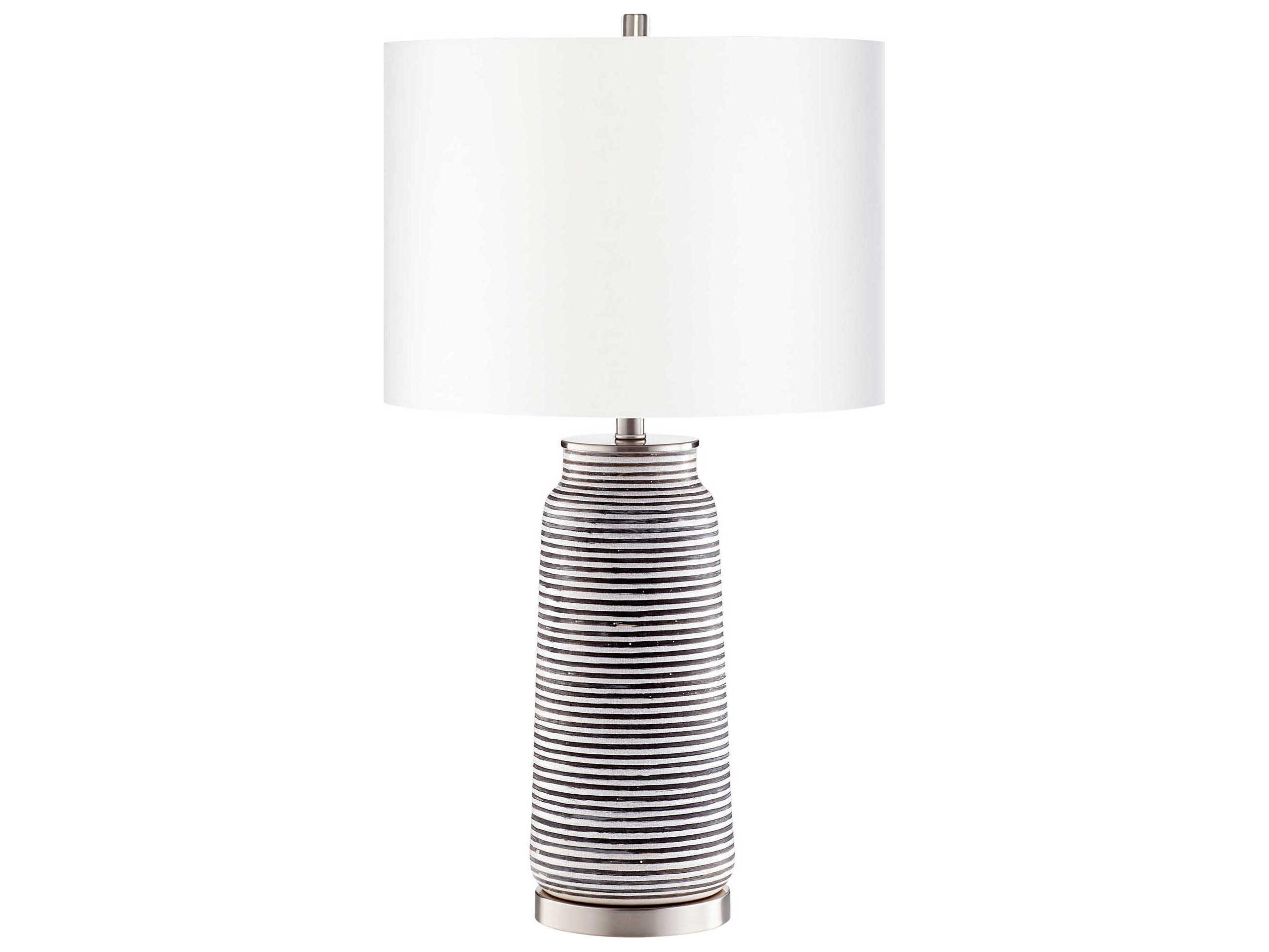 Cyan Design Bilbao Satin Nickel Buffet Lamp