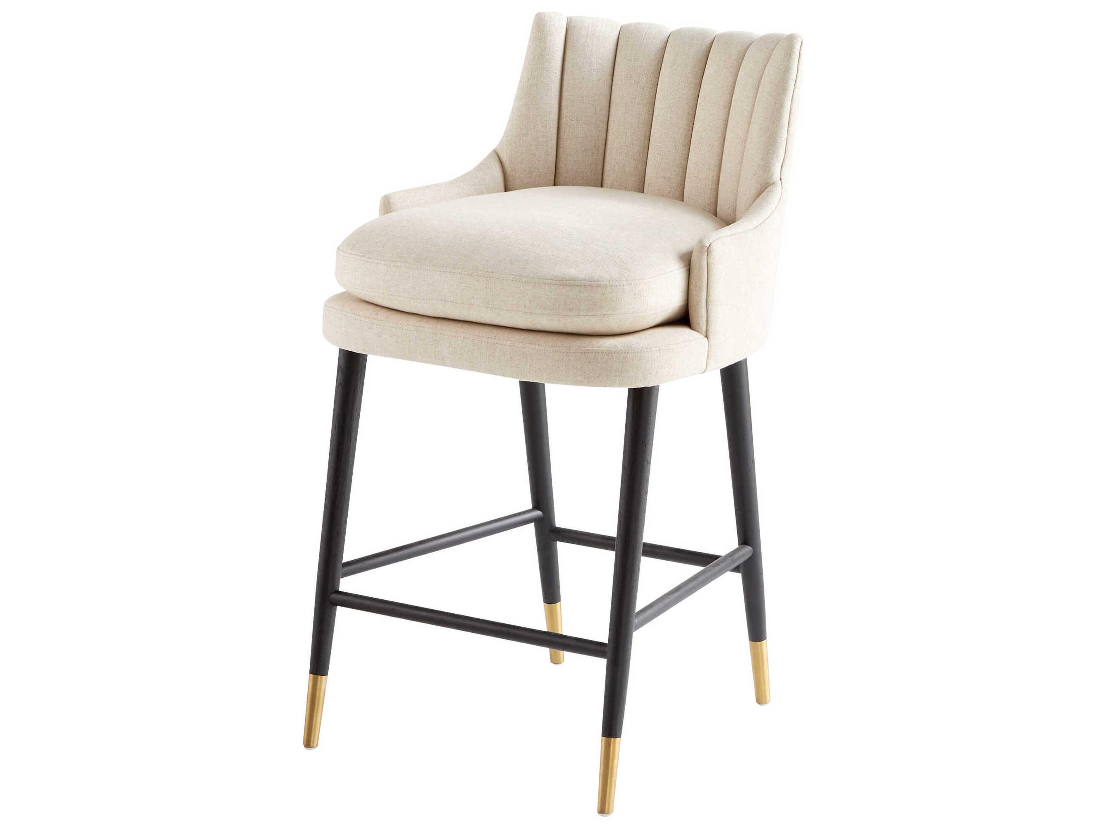 Cyan Design Tesoro Upholstered Birch Wood Counter Stool