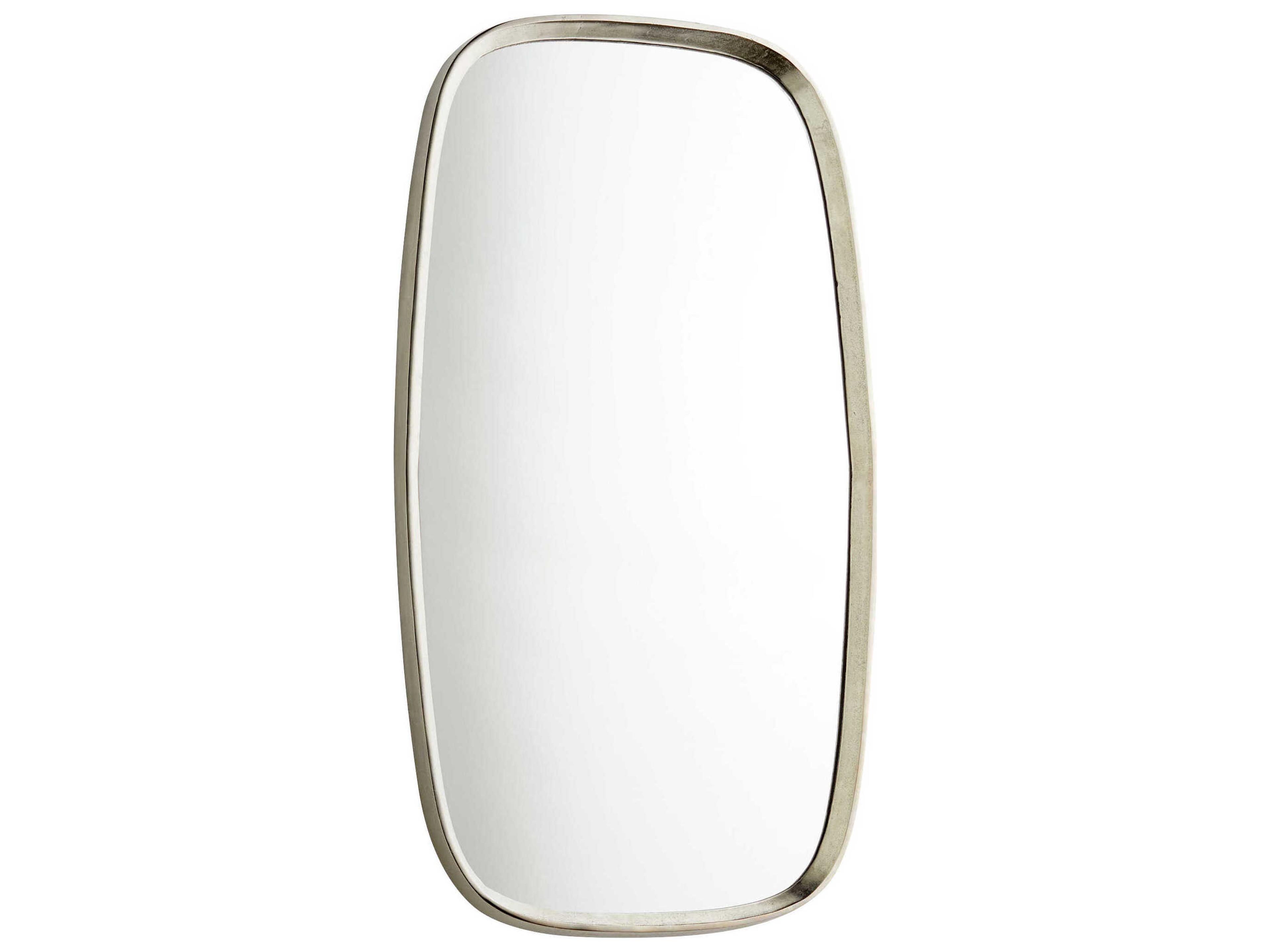 Cyan Design Vela Silver Rectangular Wall Mirror