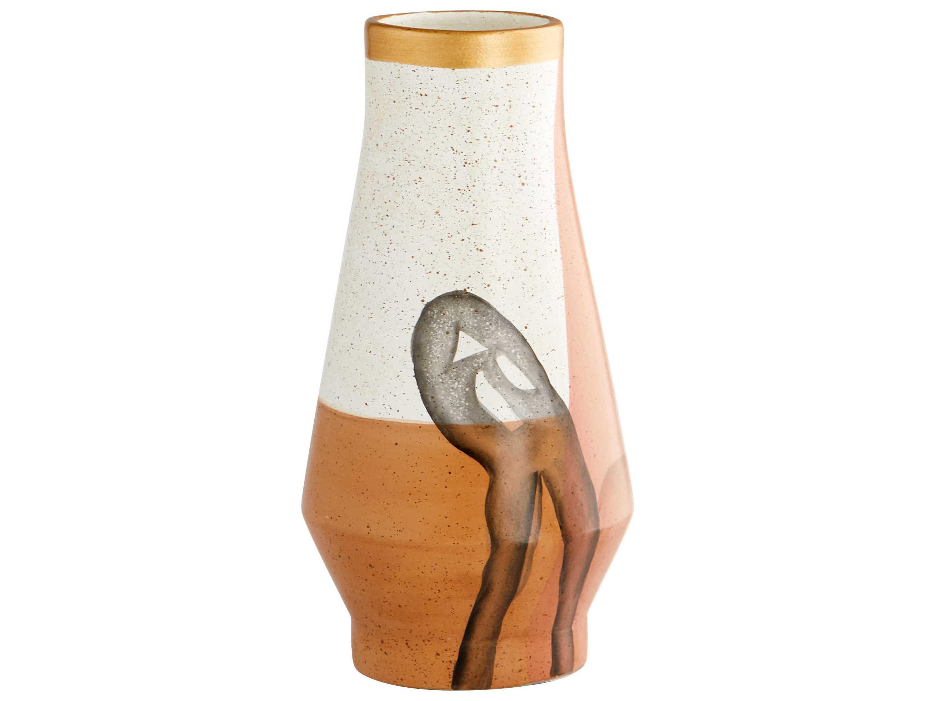 Cyan Design Hiraya Multi Color 12" High Vase