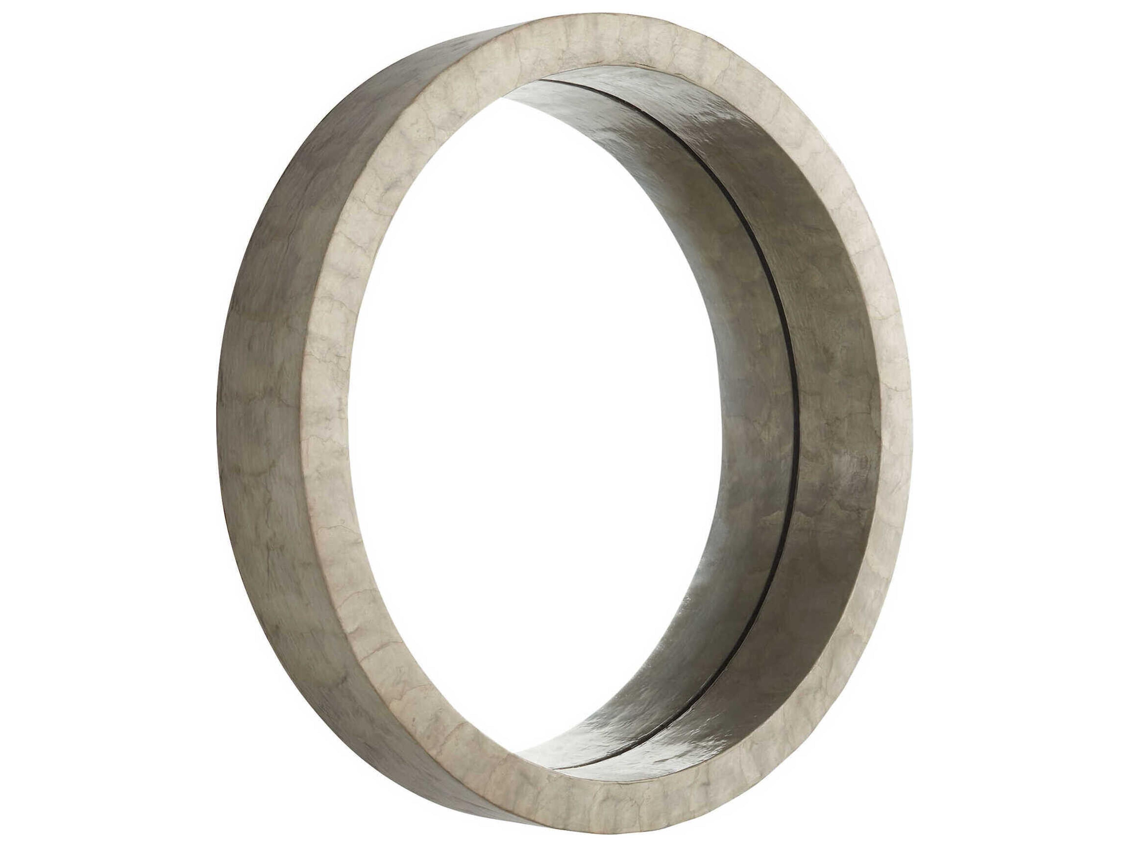 Cyan Design Triton Taupe Round Wall Mirror