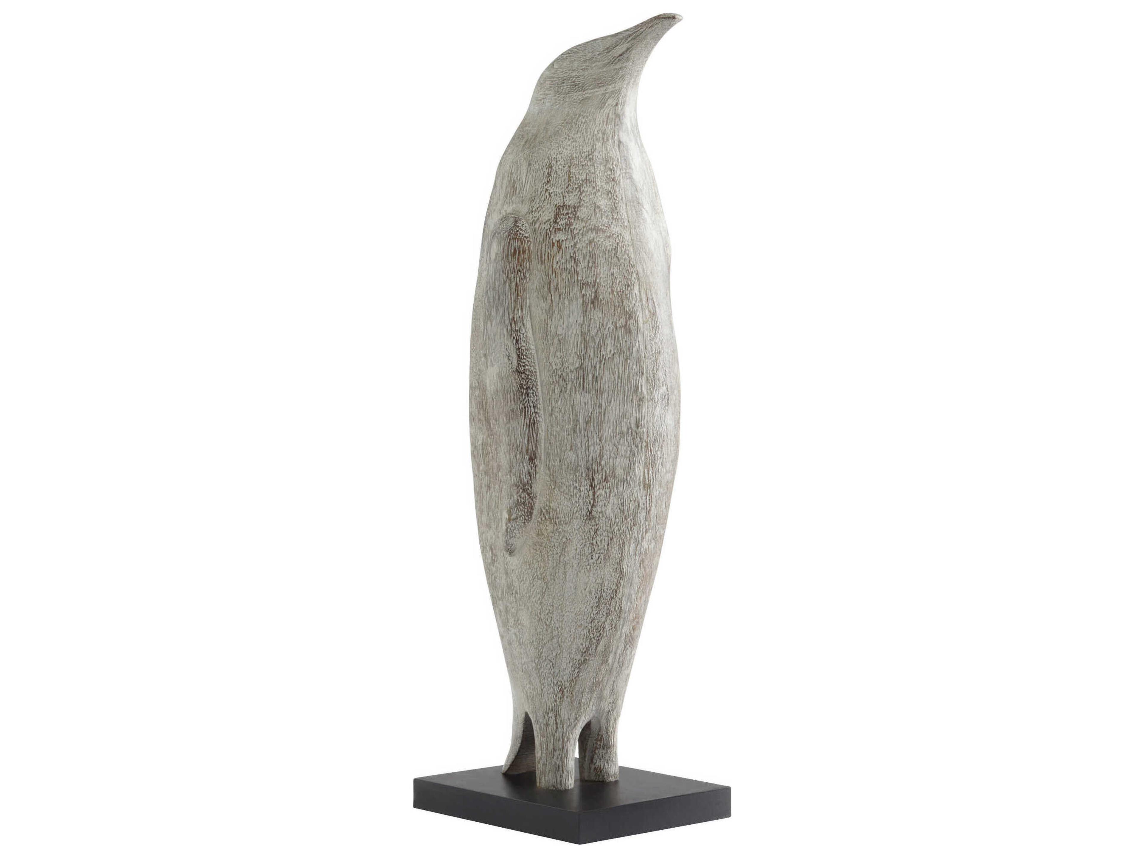 Cyan Design Grey Patina Penguin Sculpture