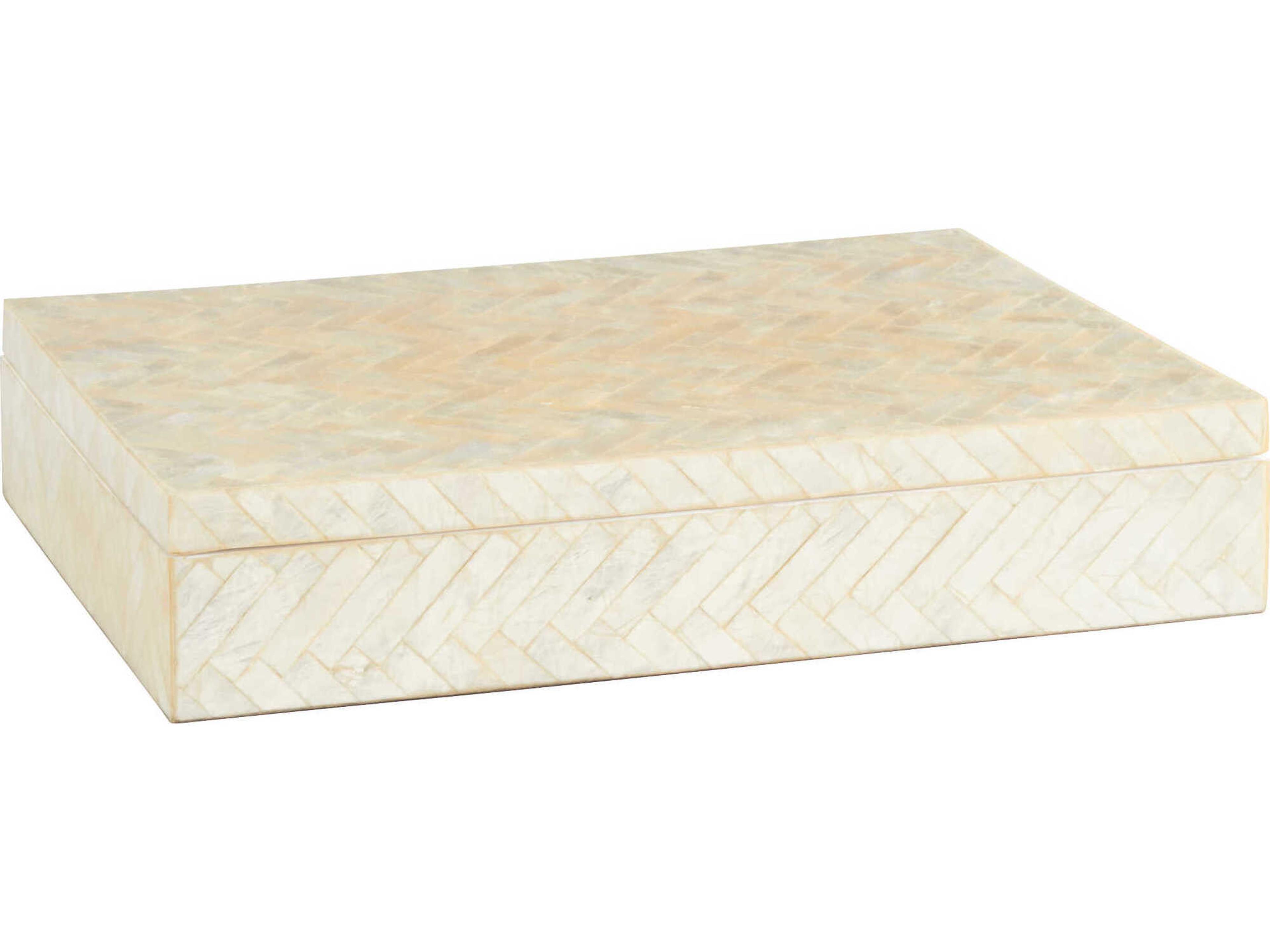 Cyan Design Pearl Triton Rectangle Box