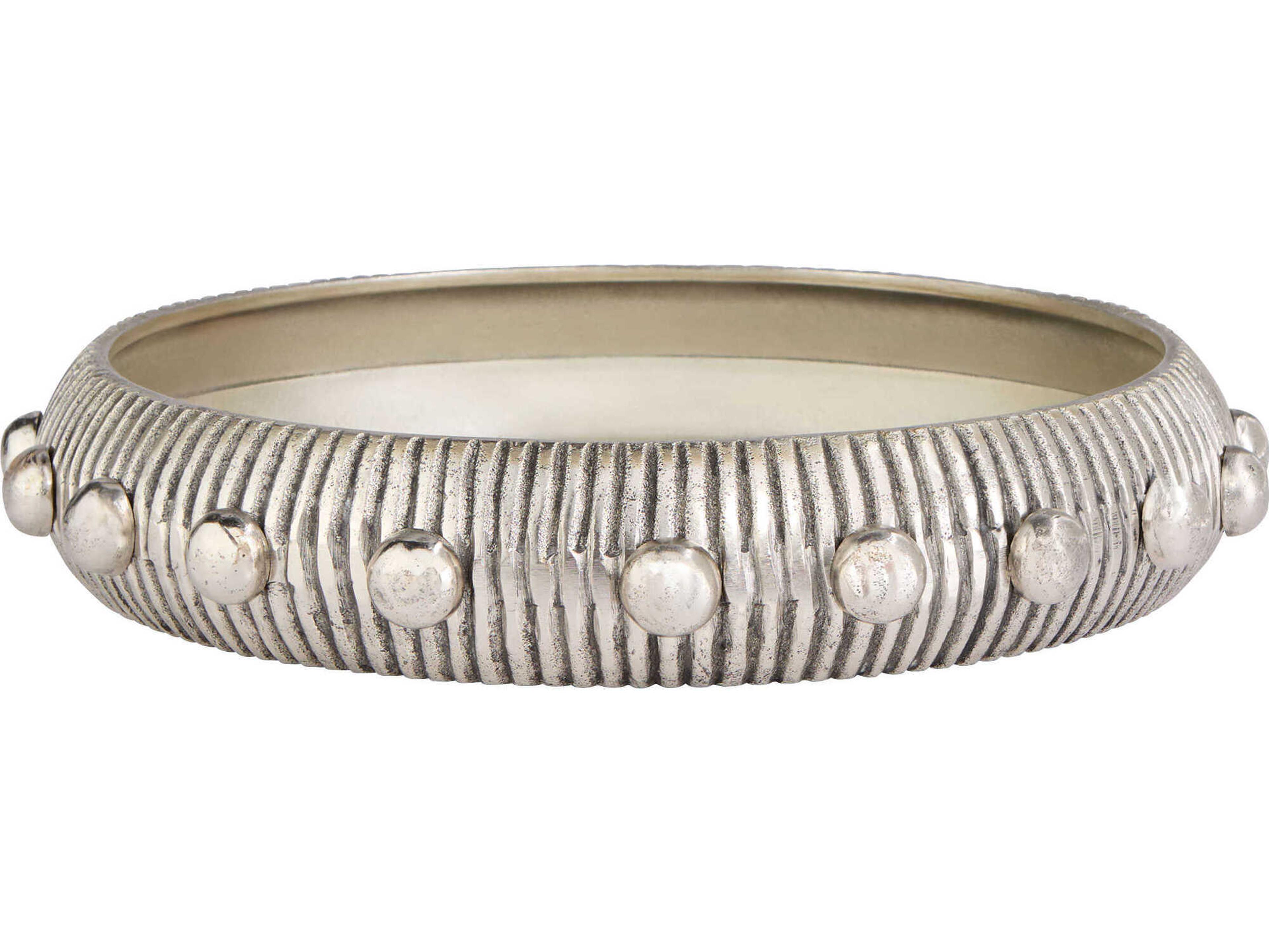 Cyan Design Antique Nickel Batten Serving Tray