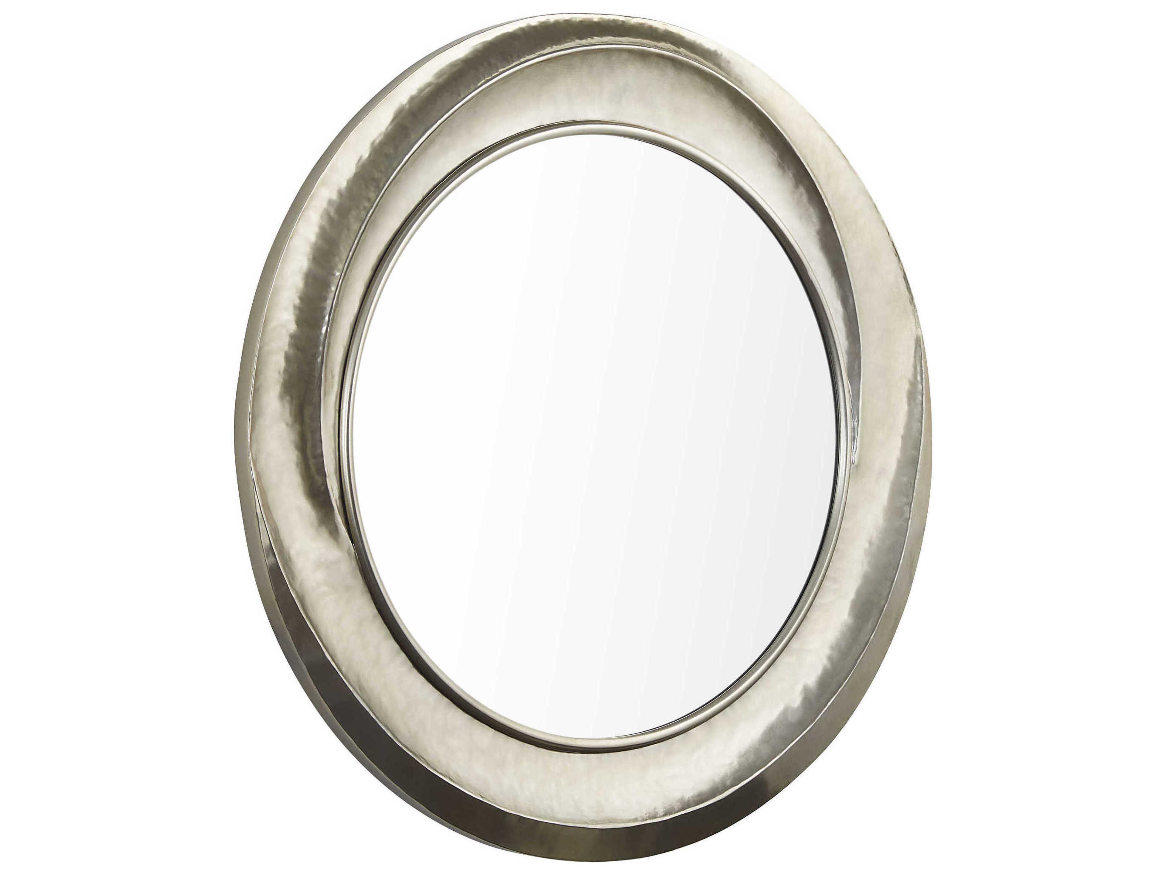 Cyan Design Lorraine Nickel Oval Wall Mirror