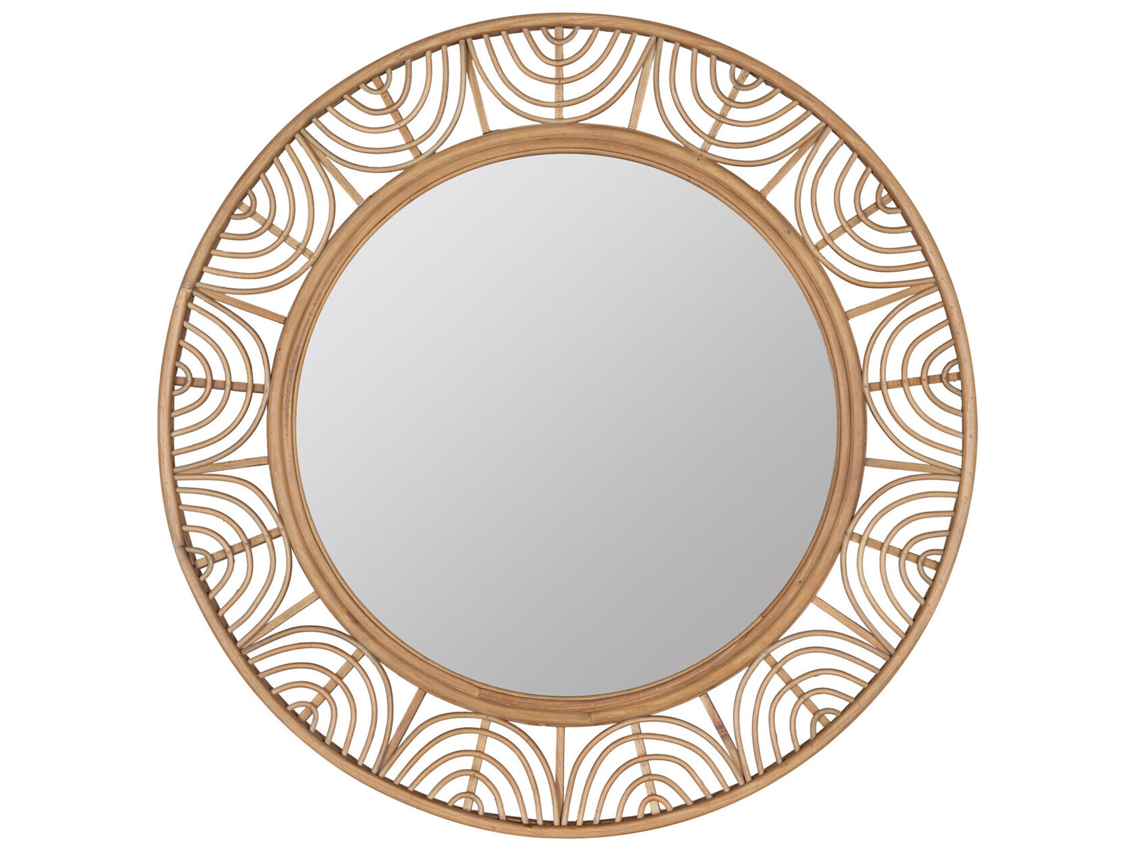 Cooper Classics Omari Round Wall Mirror