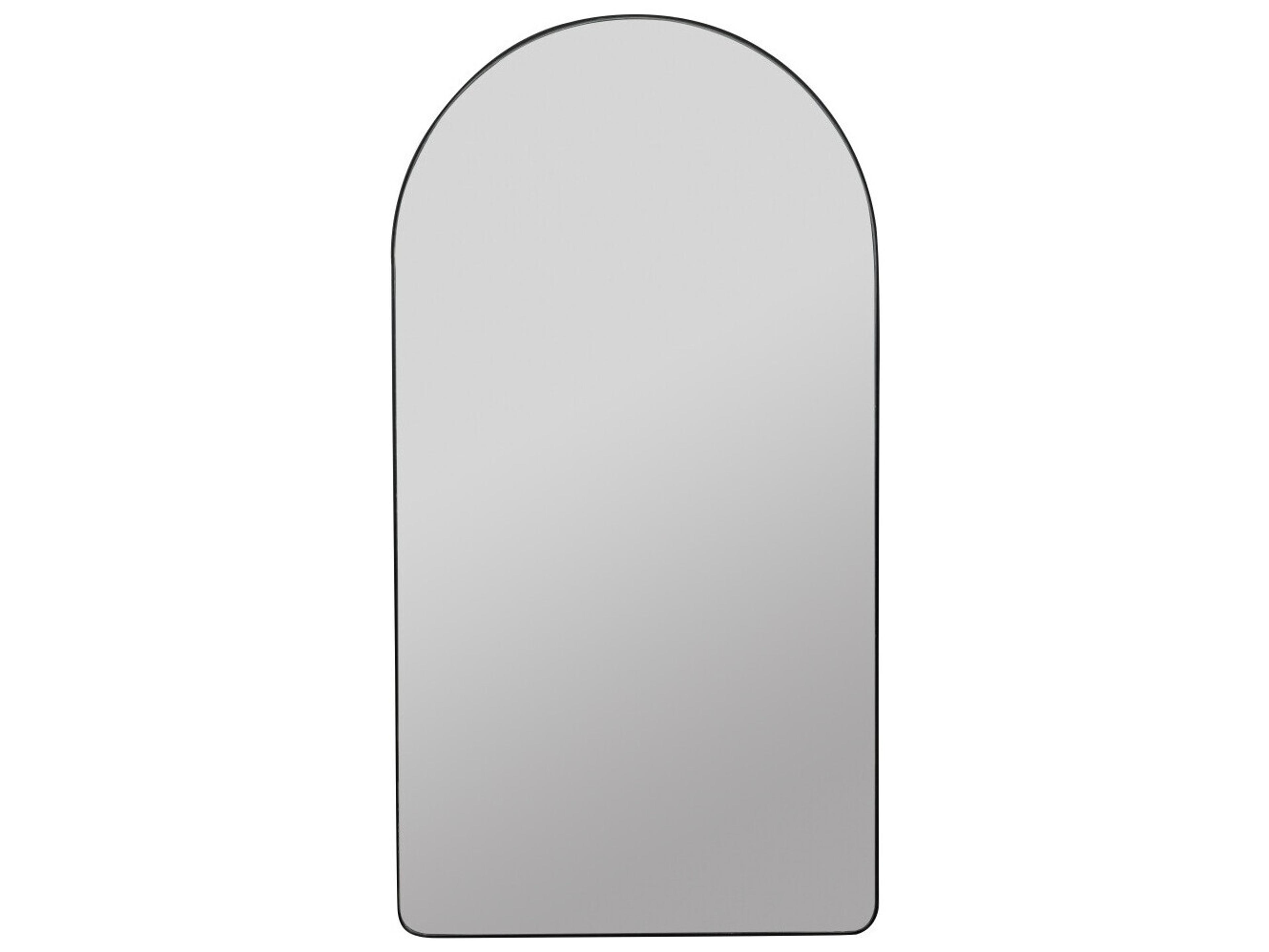 Cooper Classics Colca Matte Black Arched Medicine Cabinet