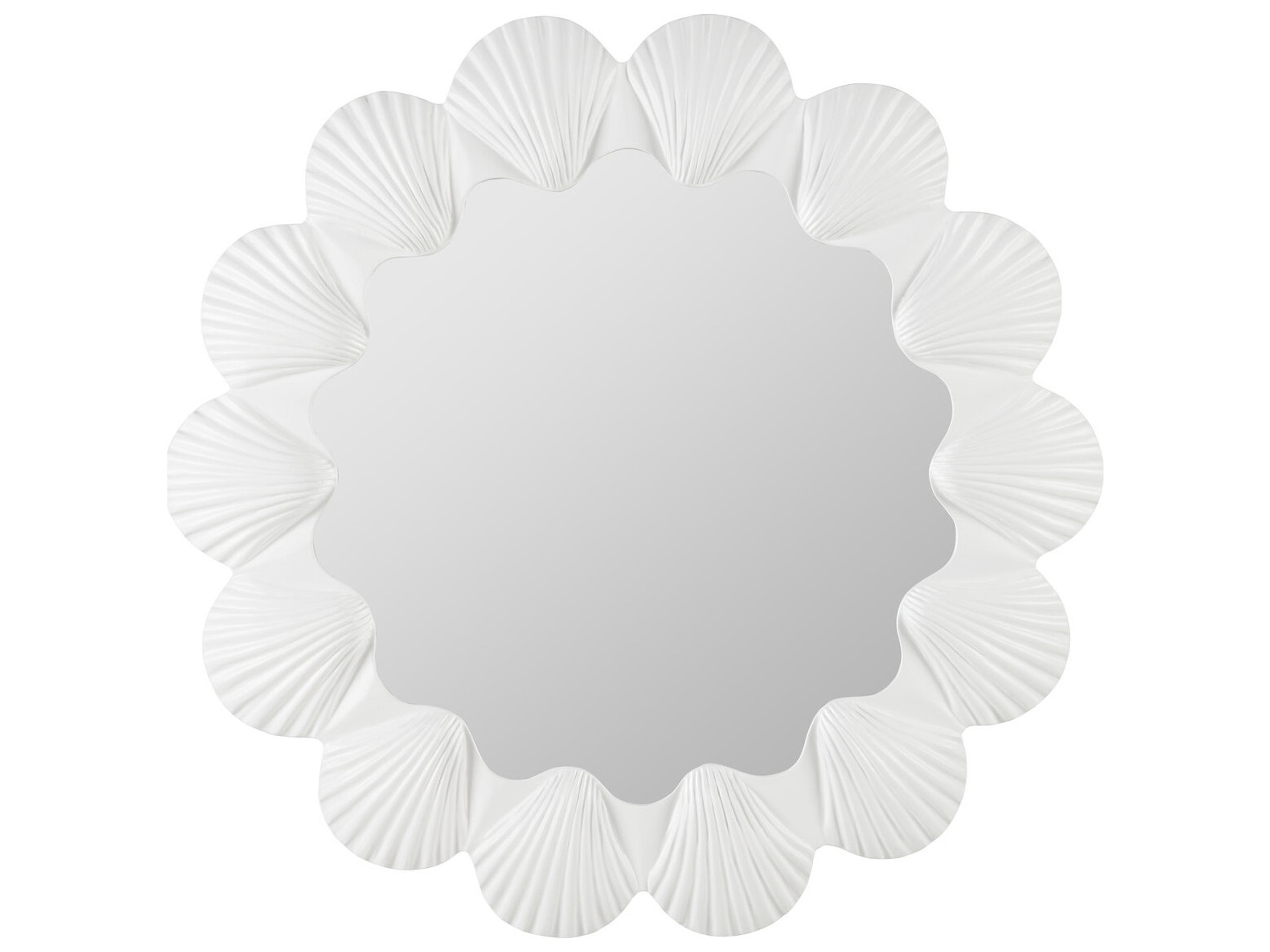 Cooper Classics Megan Molten Bunny Round Wall Mirror