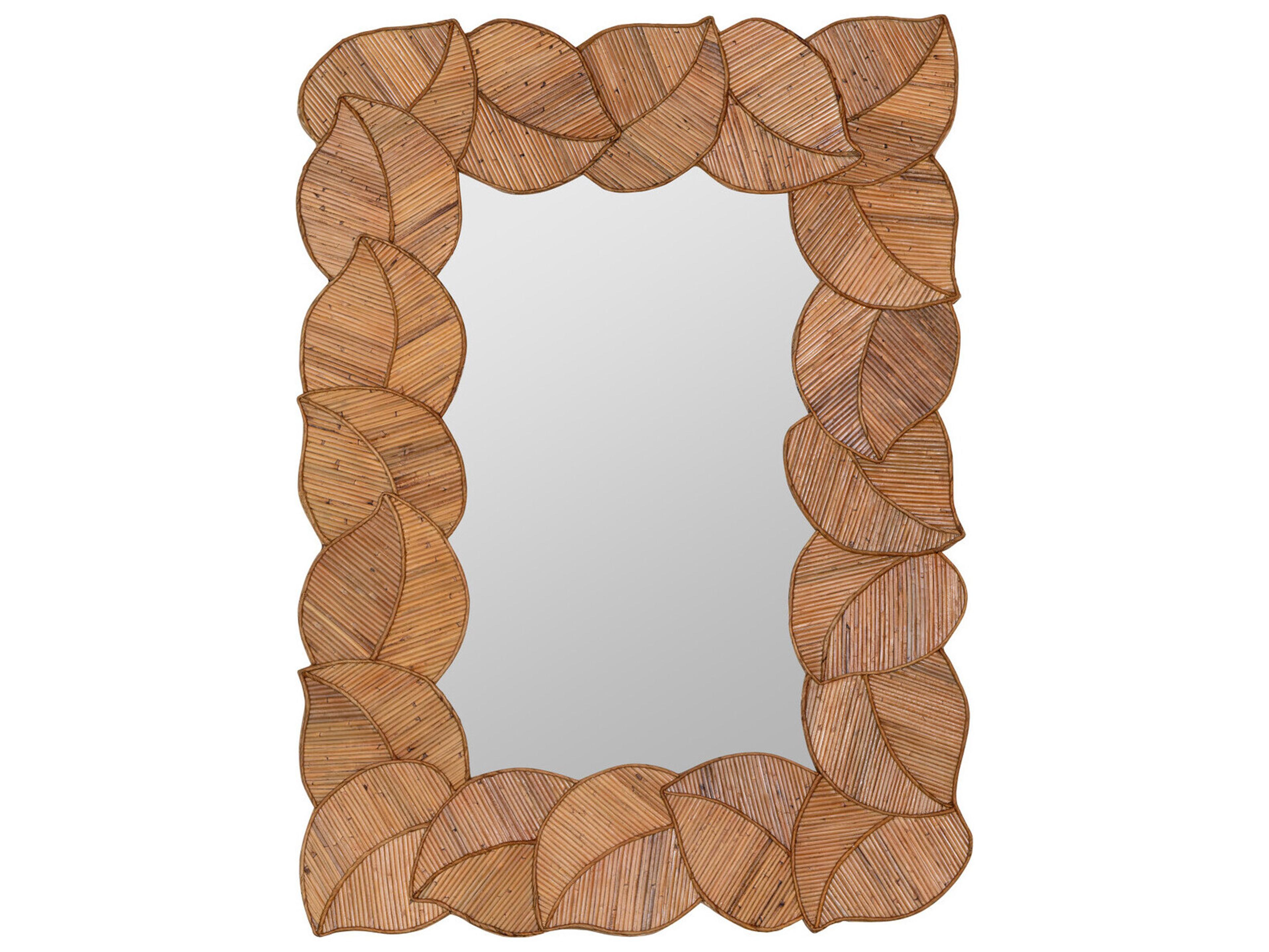 Cooper Classics Palm Rectangular Wall Mirror